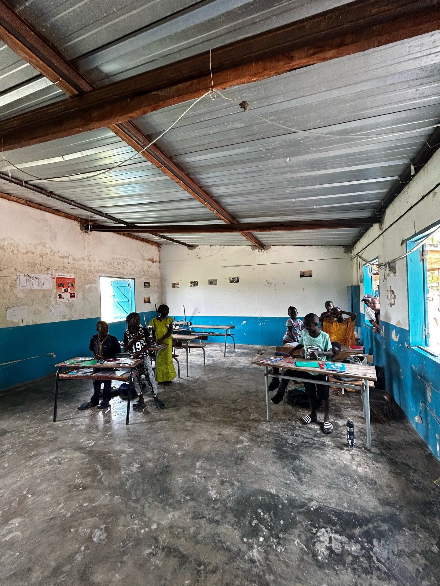 Photo représentant l'école du village de Kachiouane
