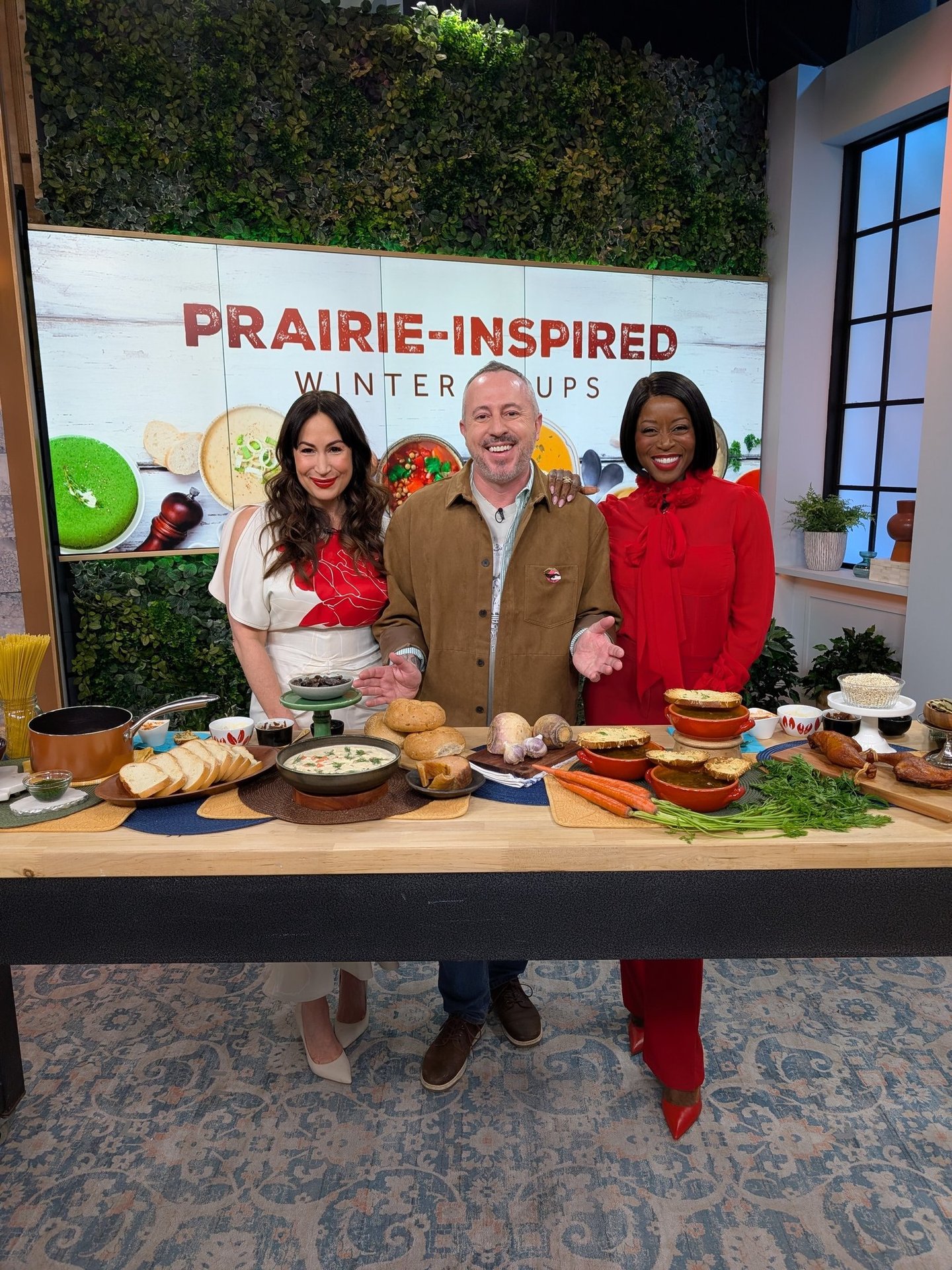 Dan Clapson on The Social with Cynthia Loyst and Andrea Bain in January 2026.