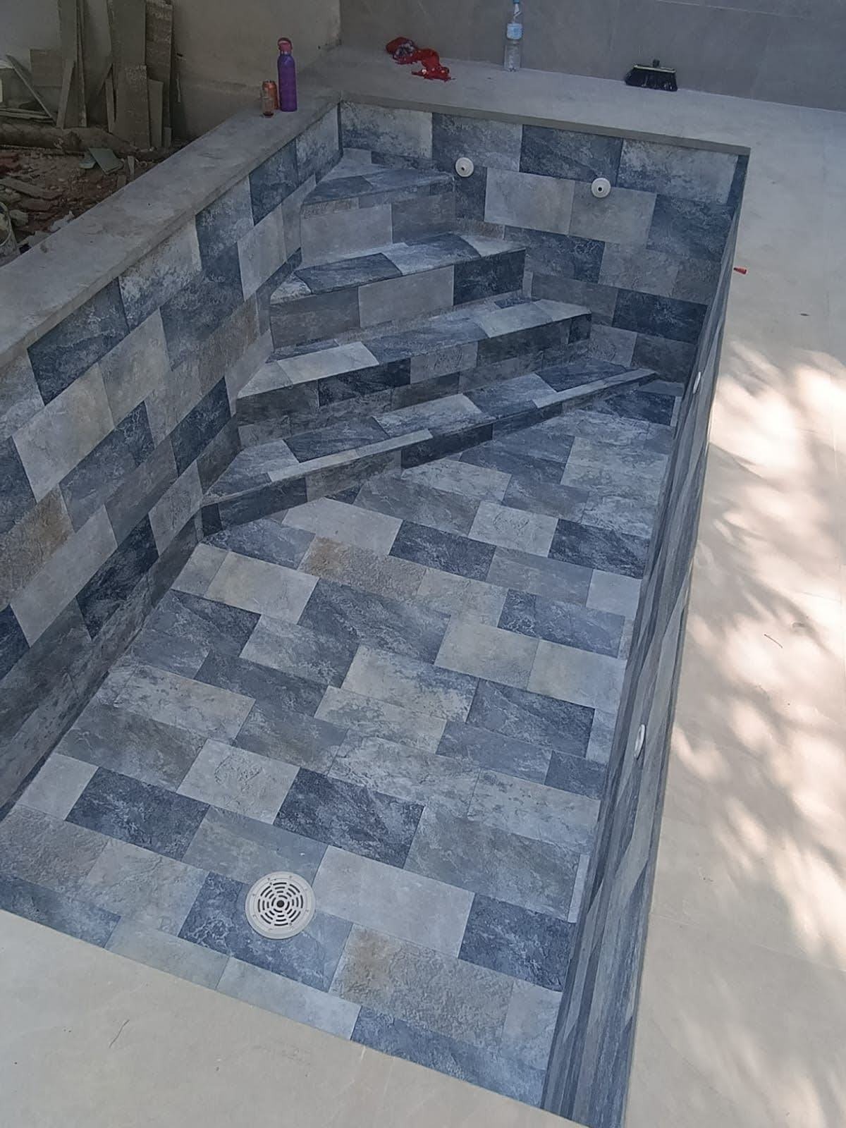 piscina de obra de diseño