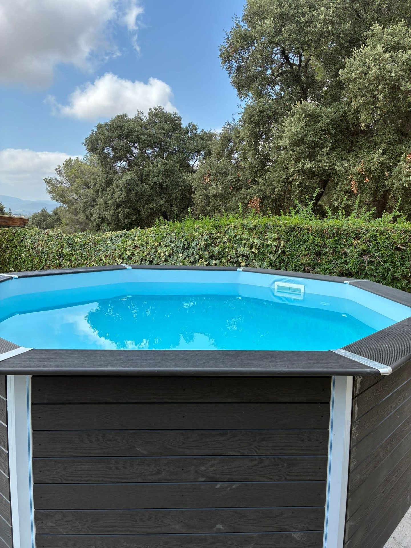 piscina desmontable madera