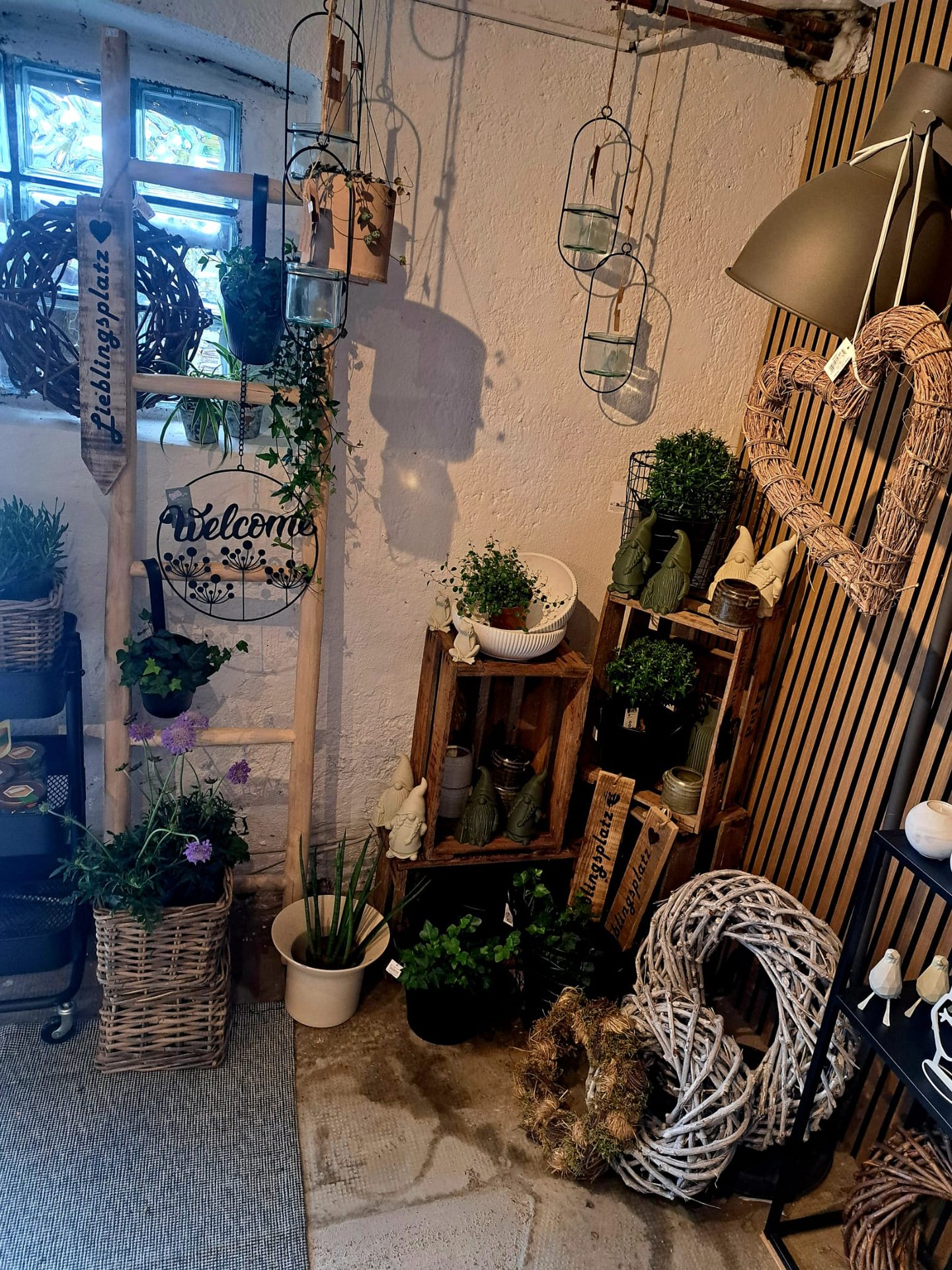 rustikale Dekoration