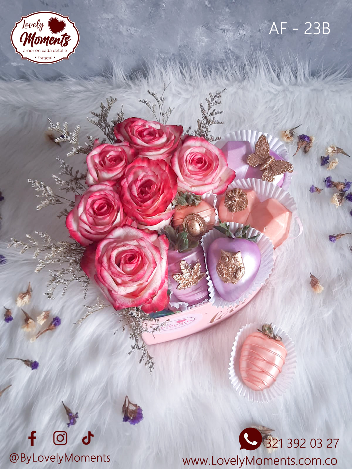 fresas con chocolate en pereira