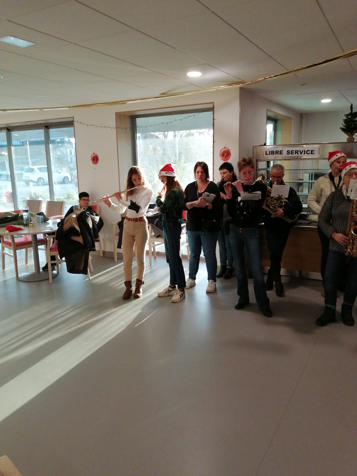 Noël EHPAD André Couturier Rugles Avenir Ruglois