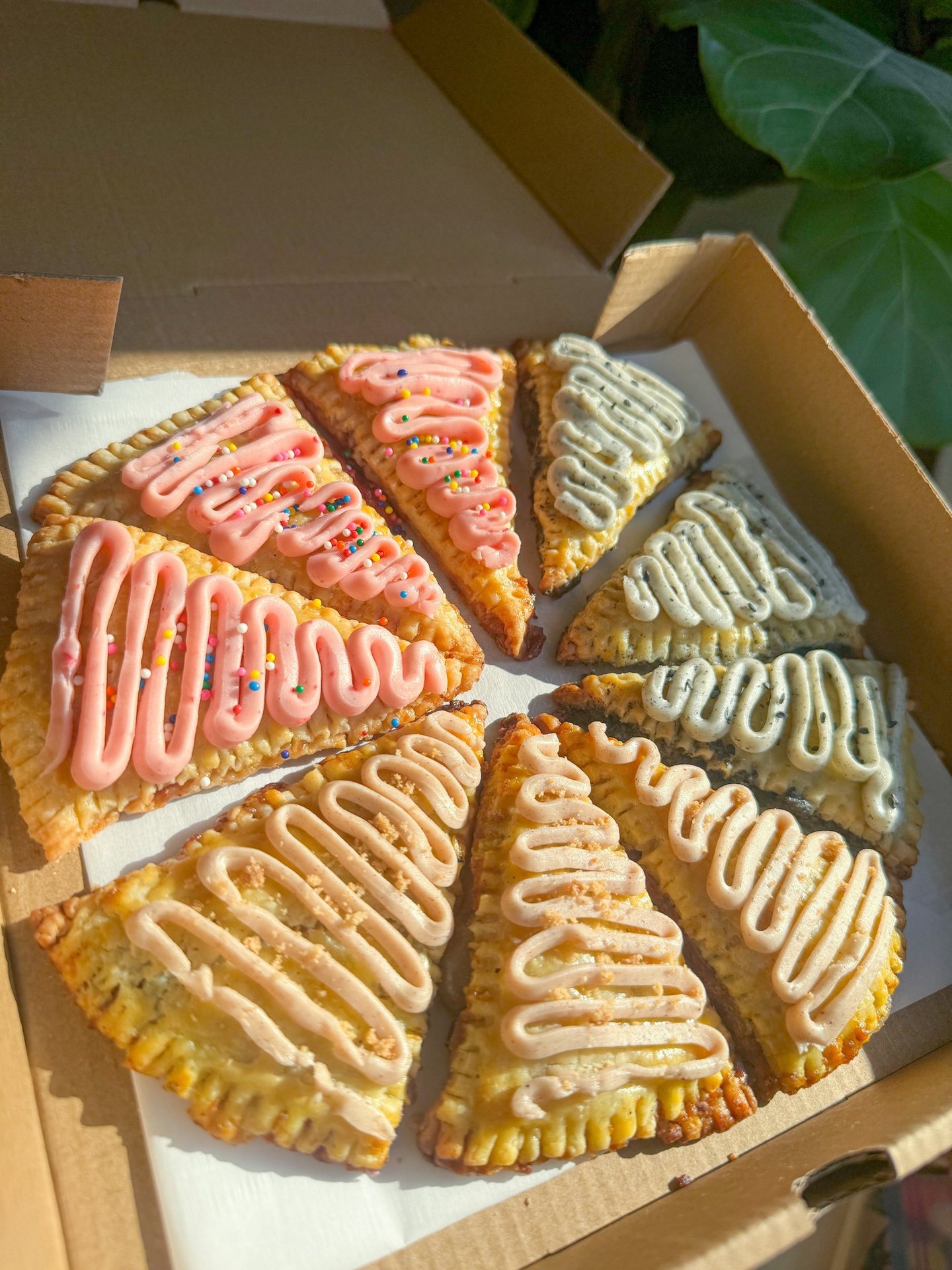 rugelach poptarts in a whole pie