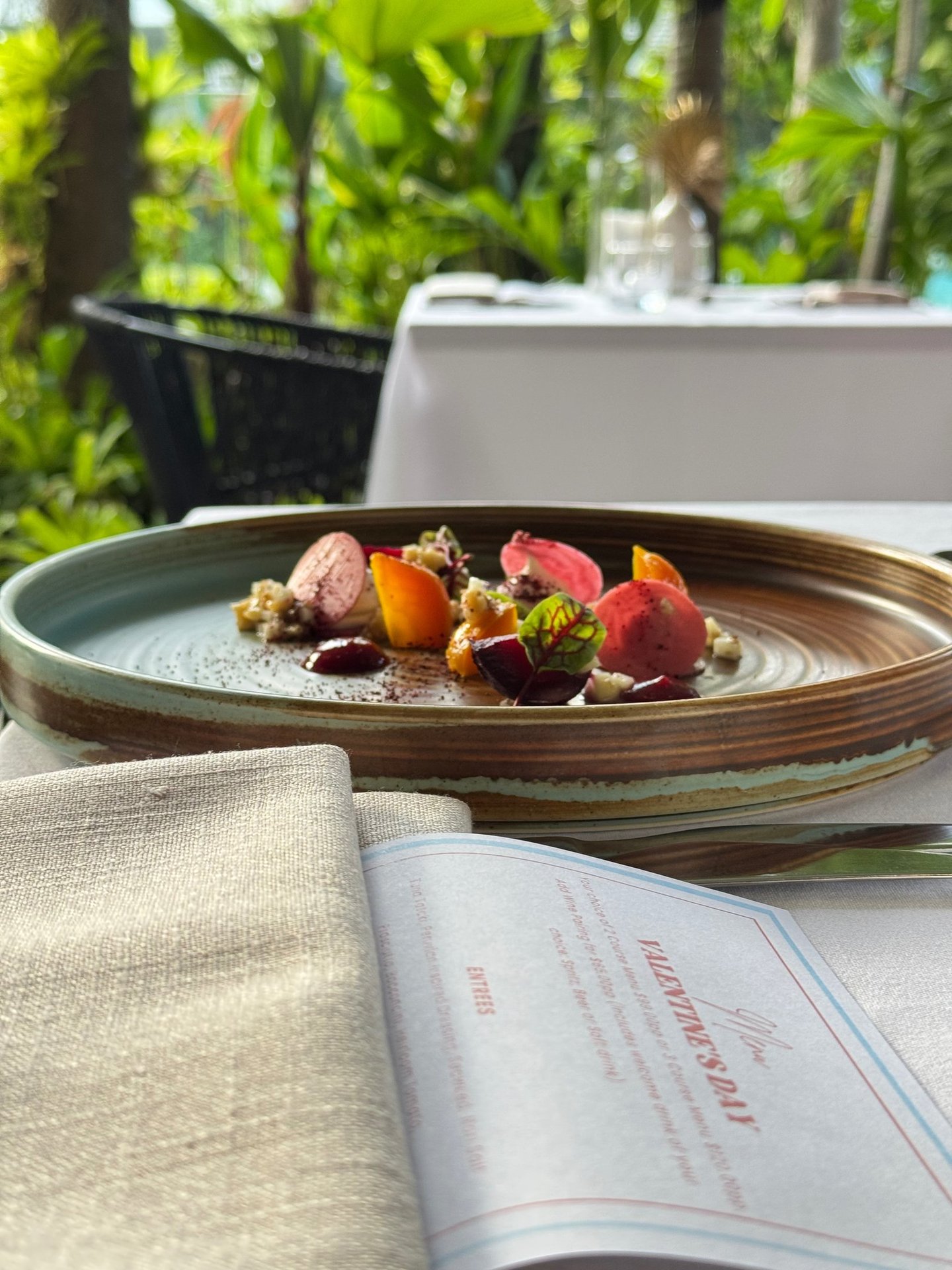 beets textures with pickled red beets
