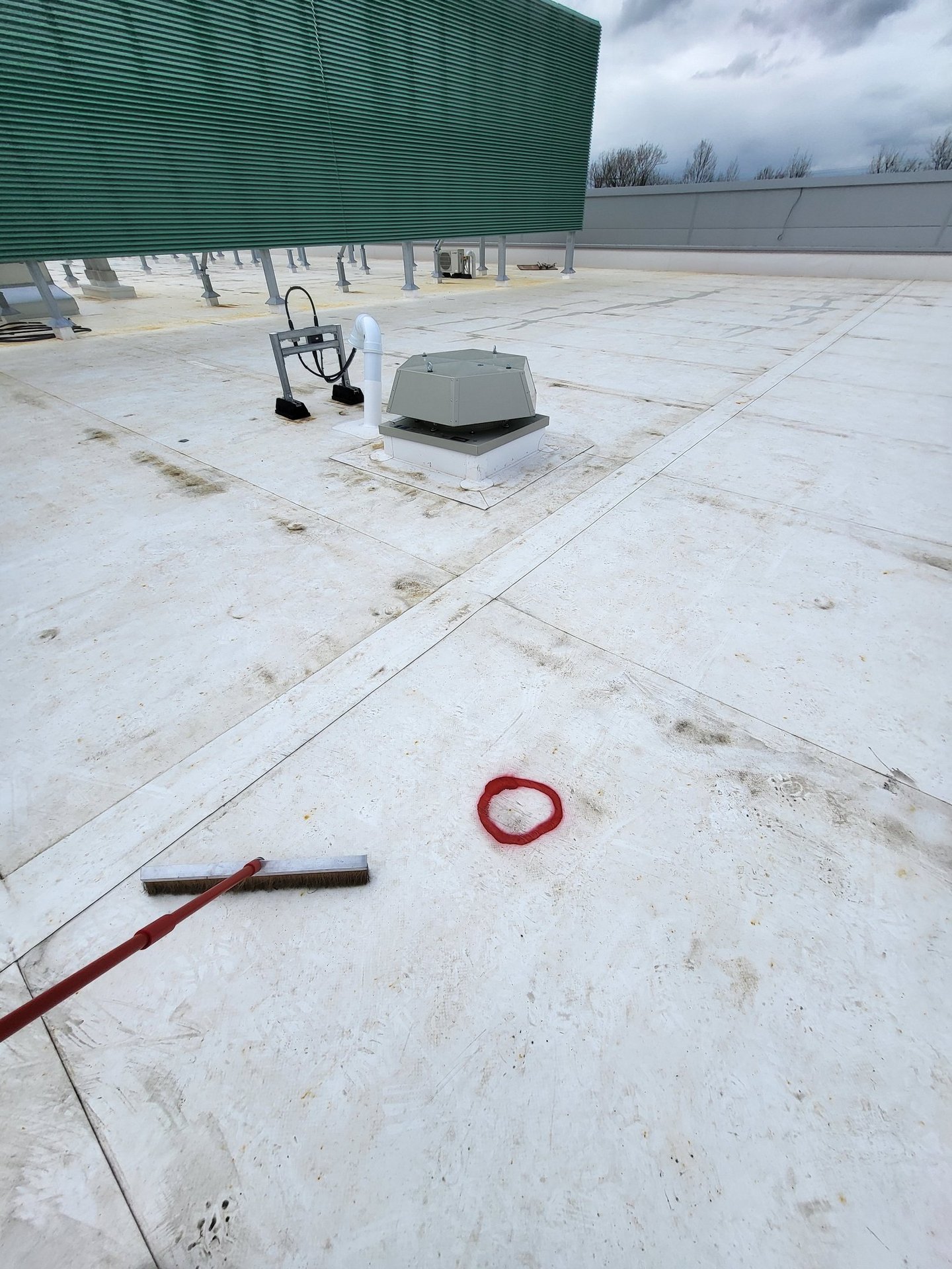 Electronic Leak Detection (ELD) Flat Roof leak detection