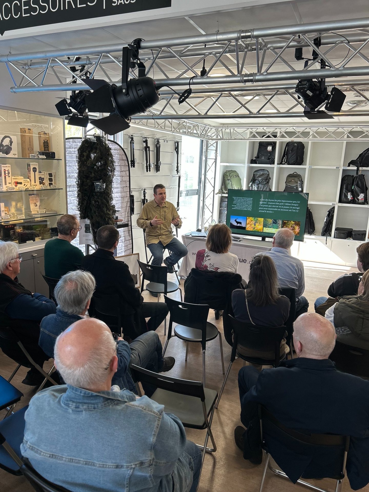 Conférence regarder le vivant