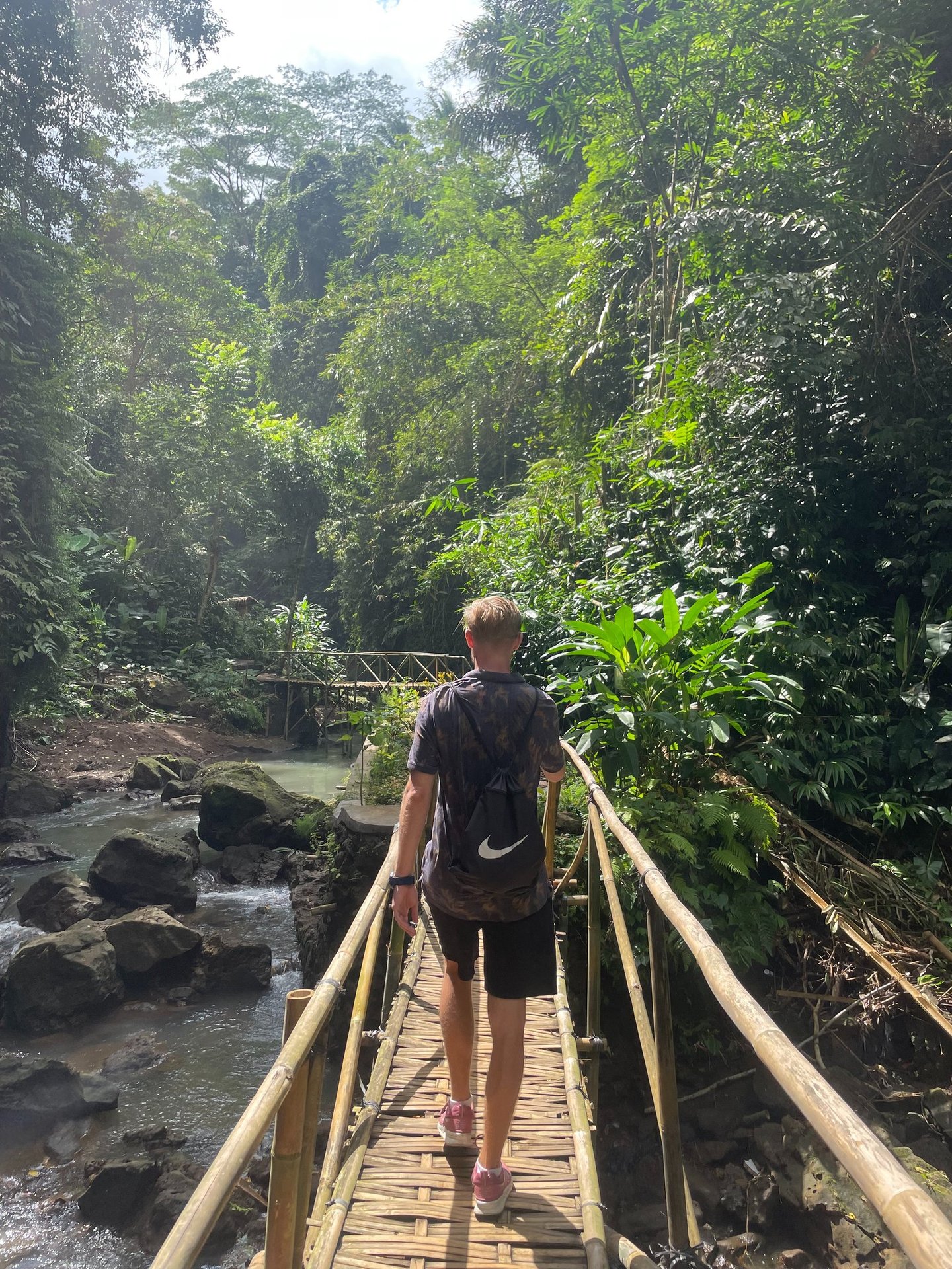 Droga na wodospad Bali