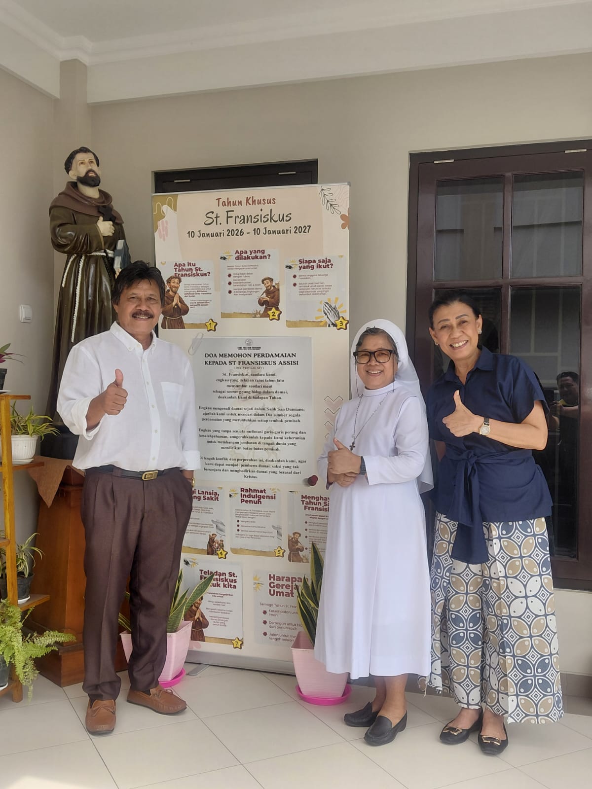 Semua adalah karya Tuhan bagi umat manusia