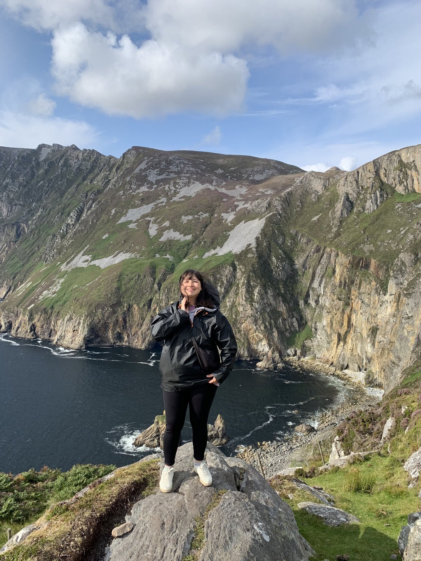 Sarah à Slieve League