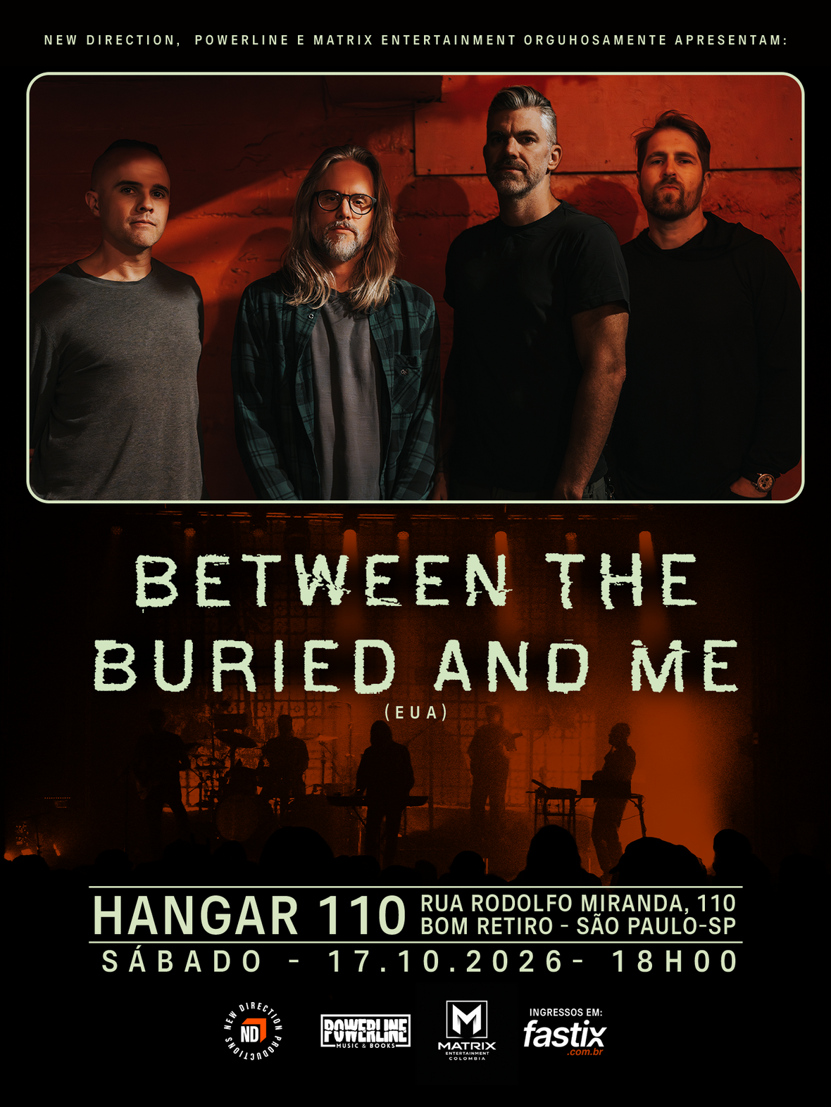 Between the Buried and Me volta a São Paulo em outubro com show do álbum The Blue Nowhere