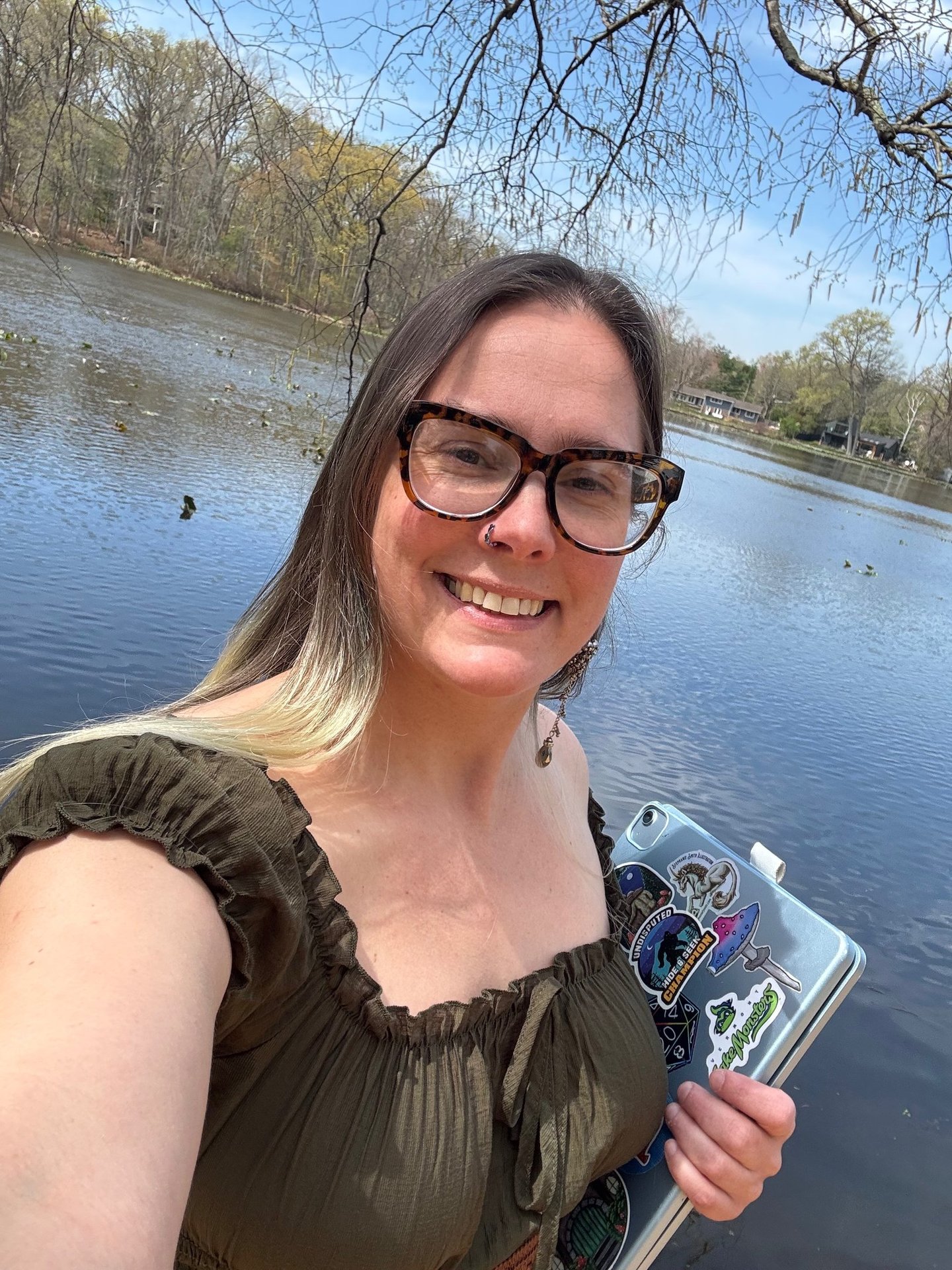 Portrait of the artist, Brittany Cole