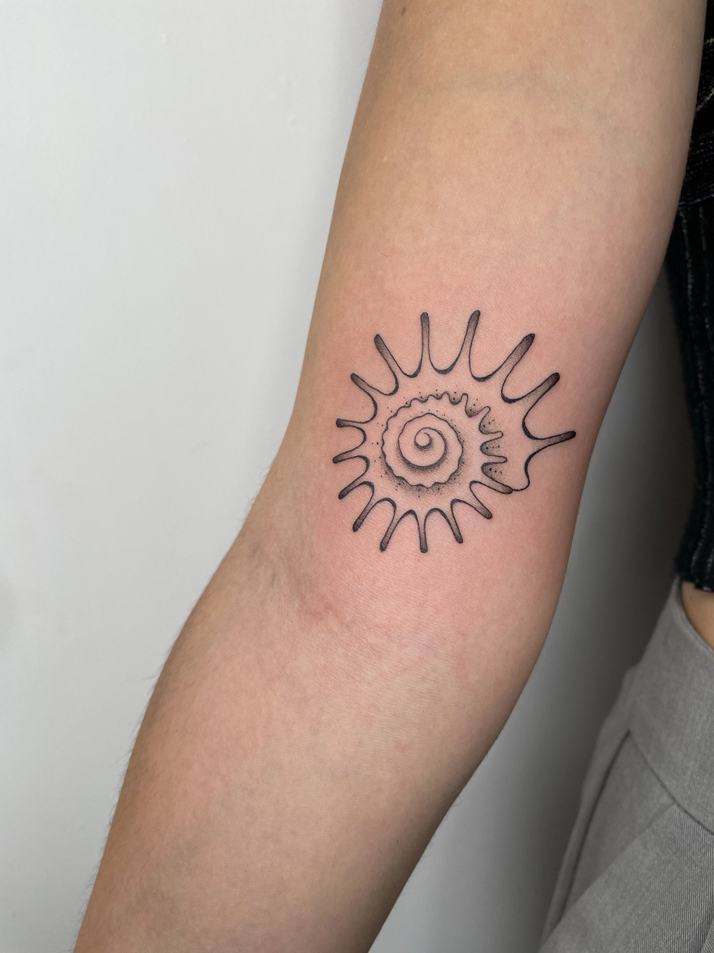 Tatouage de coquillage à Big Foot Bayonne