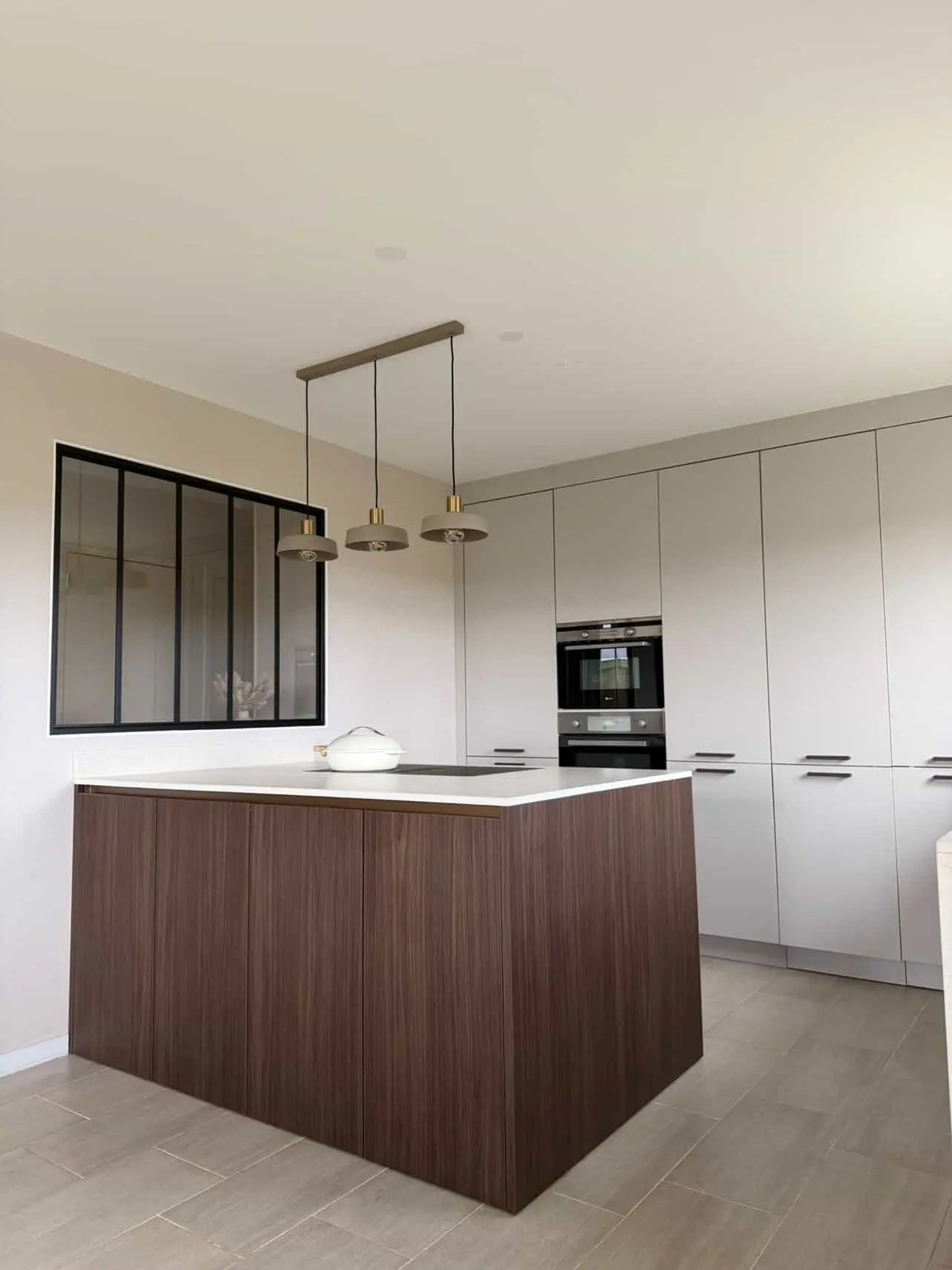 réalisation cuisine et buanderie sur mesure à Tourville-sur-Odon - Baïa Home