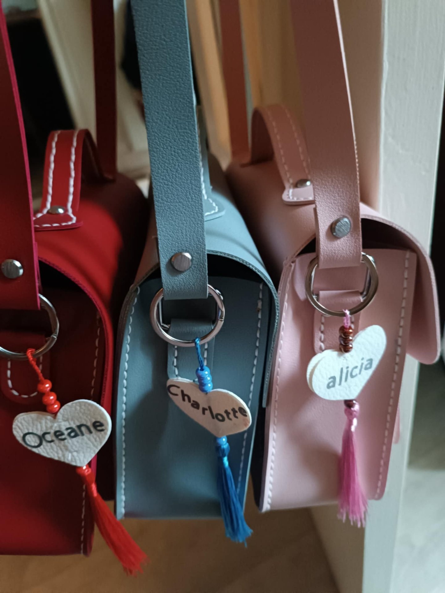 Sac à main à coudre soi même personnalisé par Cosquinelle