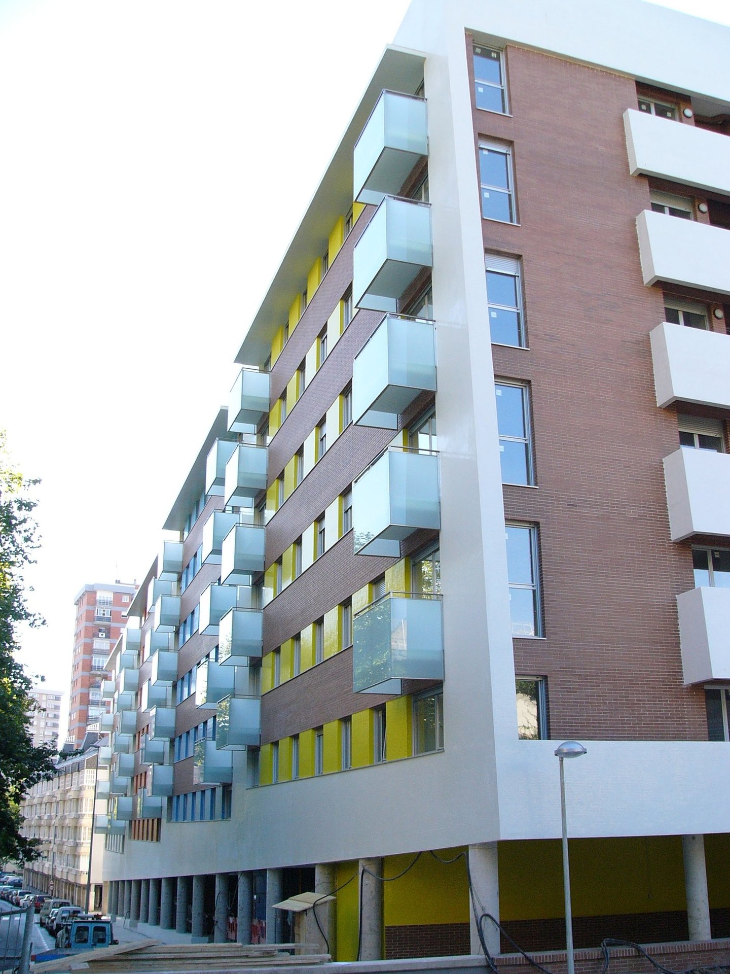 viviendas contadores GURBAIN arquitectura