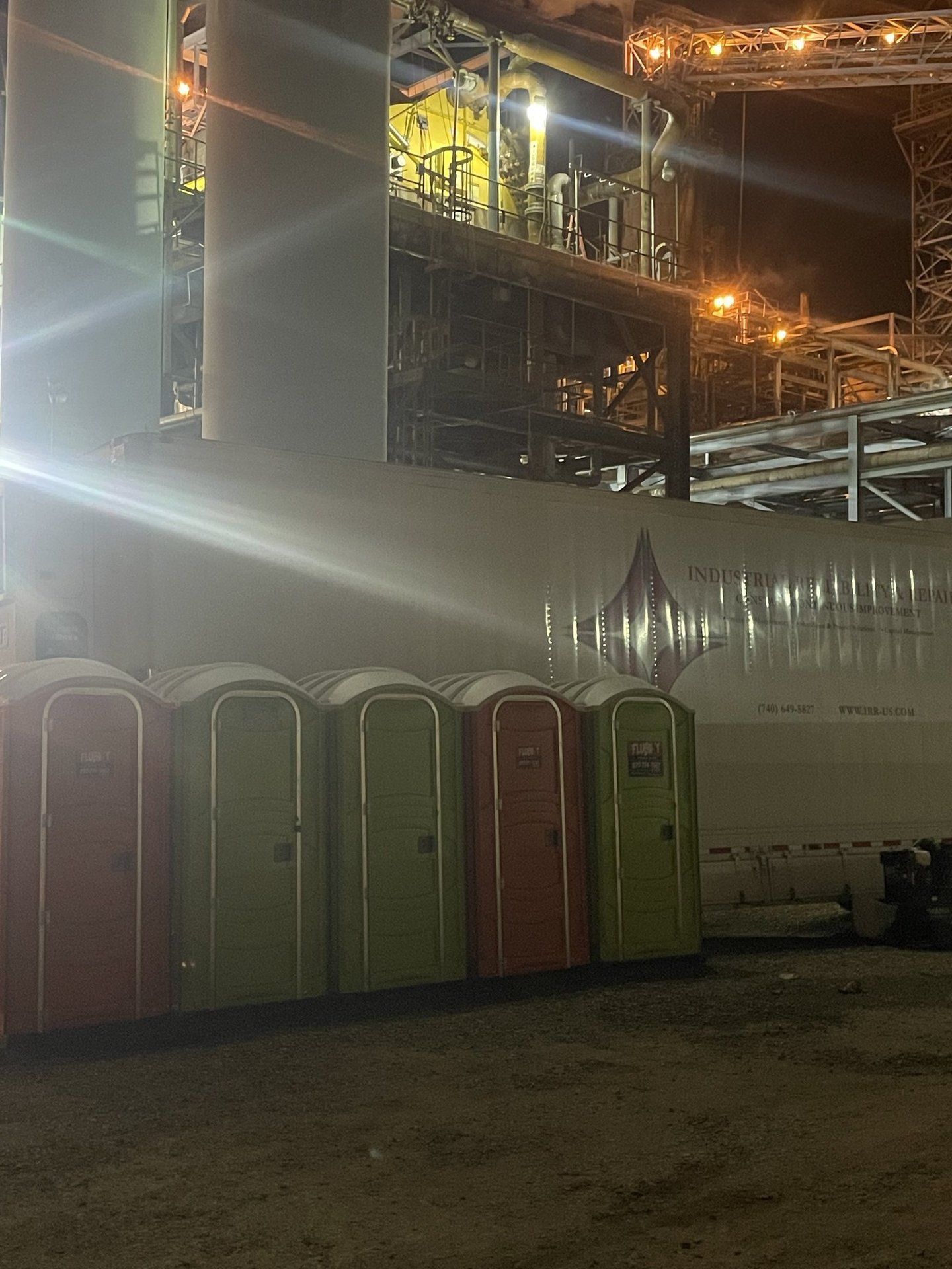 porta potty Hot Springs