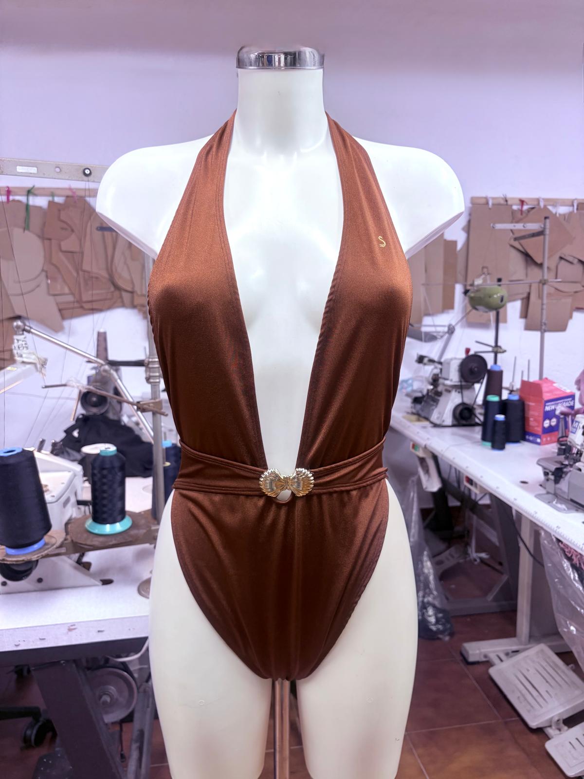 a mannequine of a woman's bodysuit