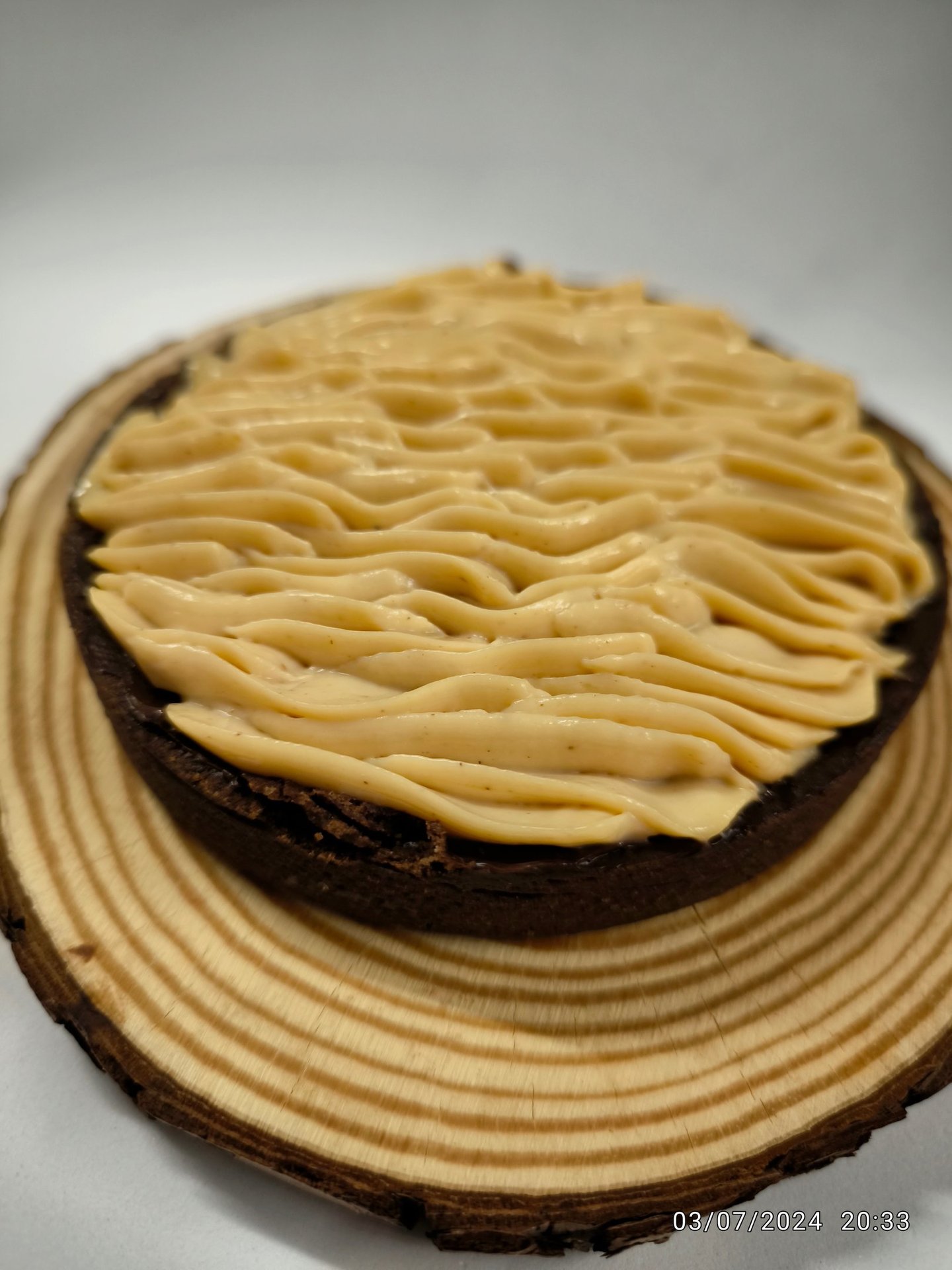 Tartaleta de xocolata artesanal d'avellanes i de xocolata d'Ambrosia Andorra