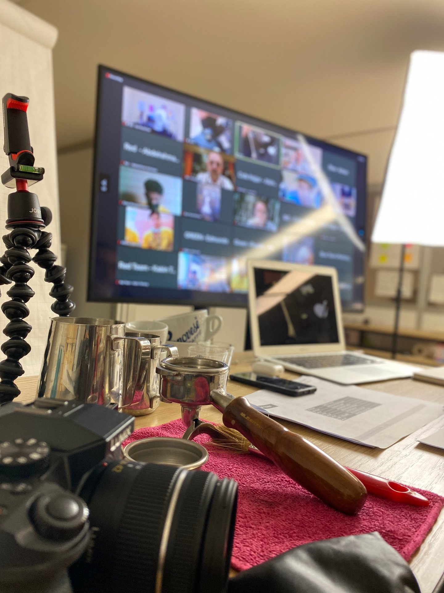 Training session desk