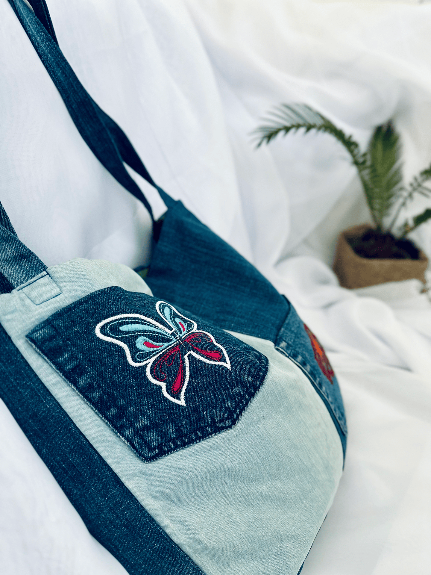 Sac en Jeans personnalisé - Creachrissou