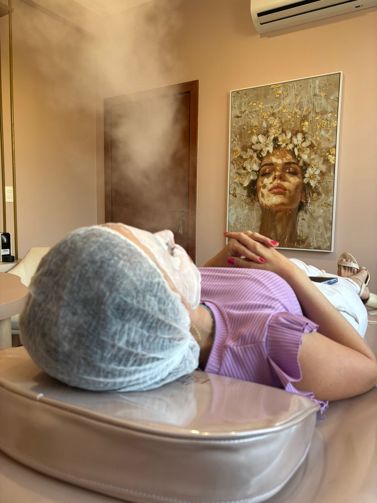 Limpeza de pele, realizado pela Dra. Barbara Crippa.
