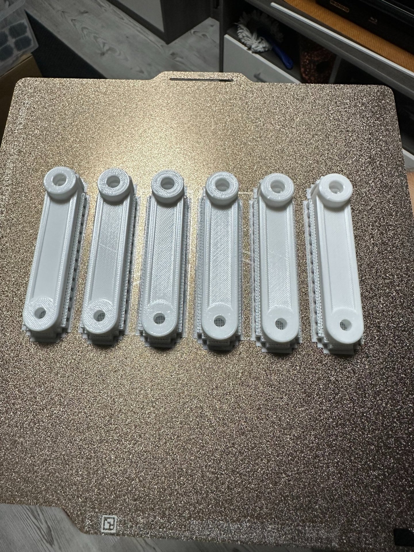 3D-Druck Gartenstuhl Verbinder weiß