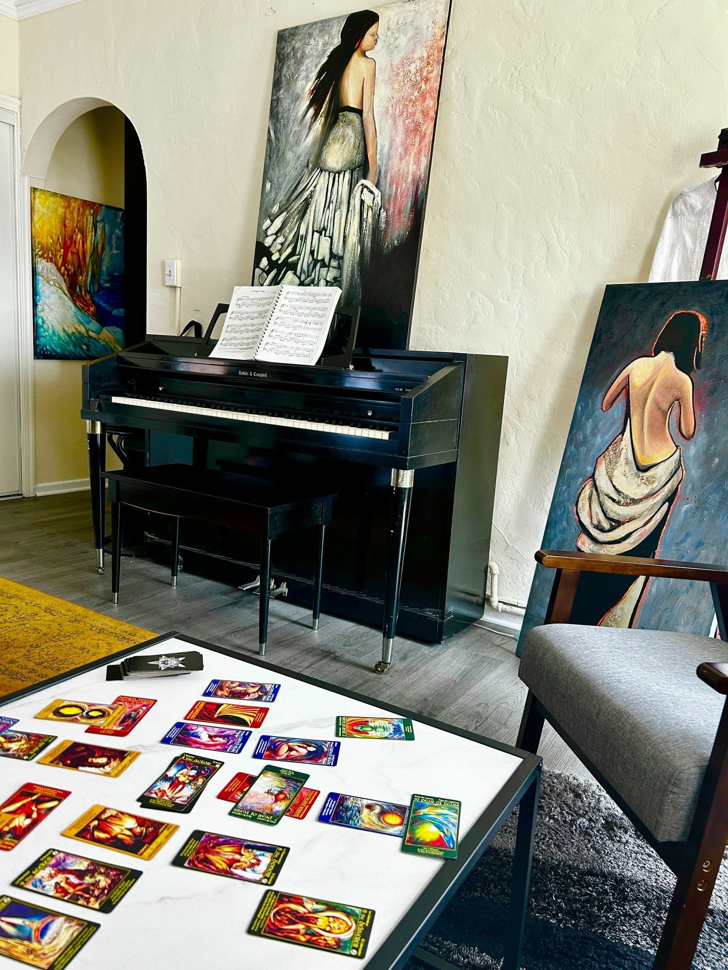 Tarot Readings Los Angeles and online from I Am One Tarot Deck 22 Master Cards 7 56 Color Cards