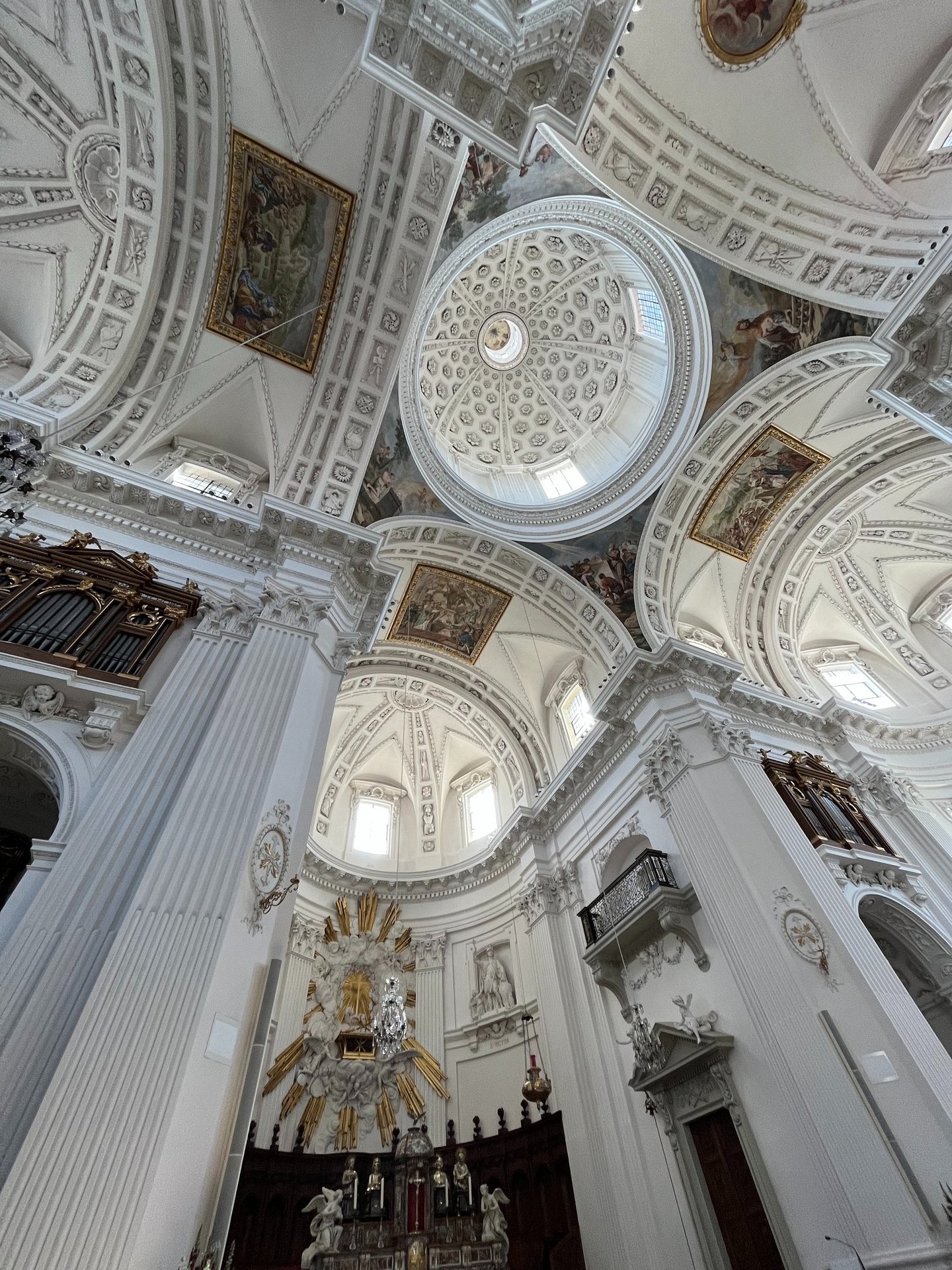 Inside Solothurn's Cathedral