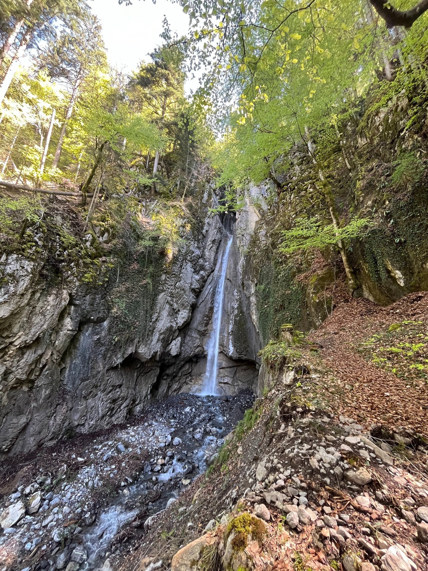 Erschwandenbachfall outside of Bönigen Switzerland