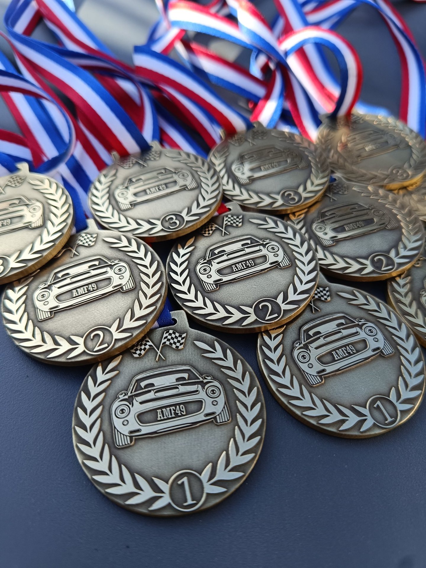 médaille concours laiton gravure laser