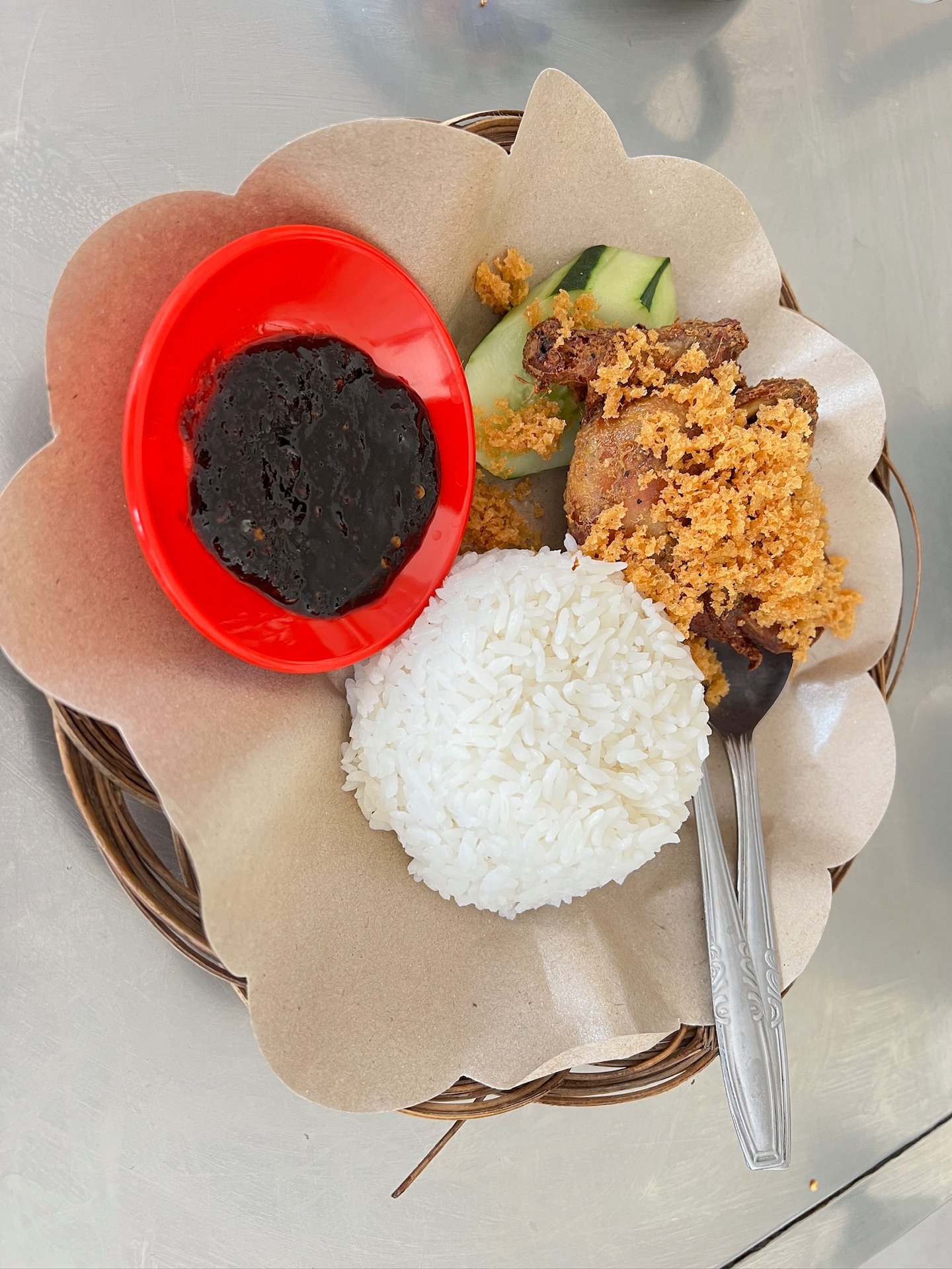 Pahe Nasi Paha Kremes