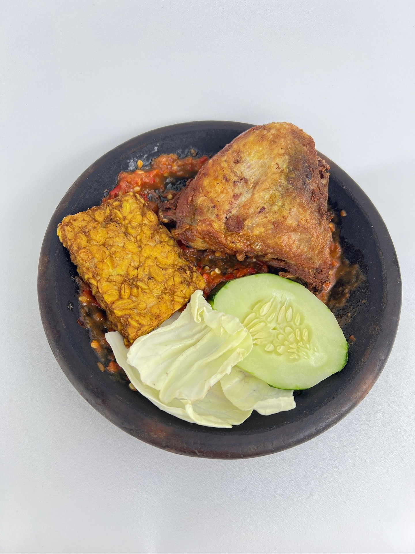 Nasi Ayam Penyet