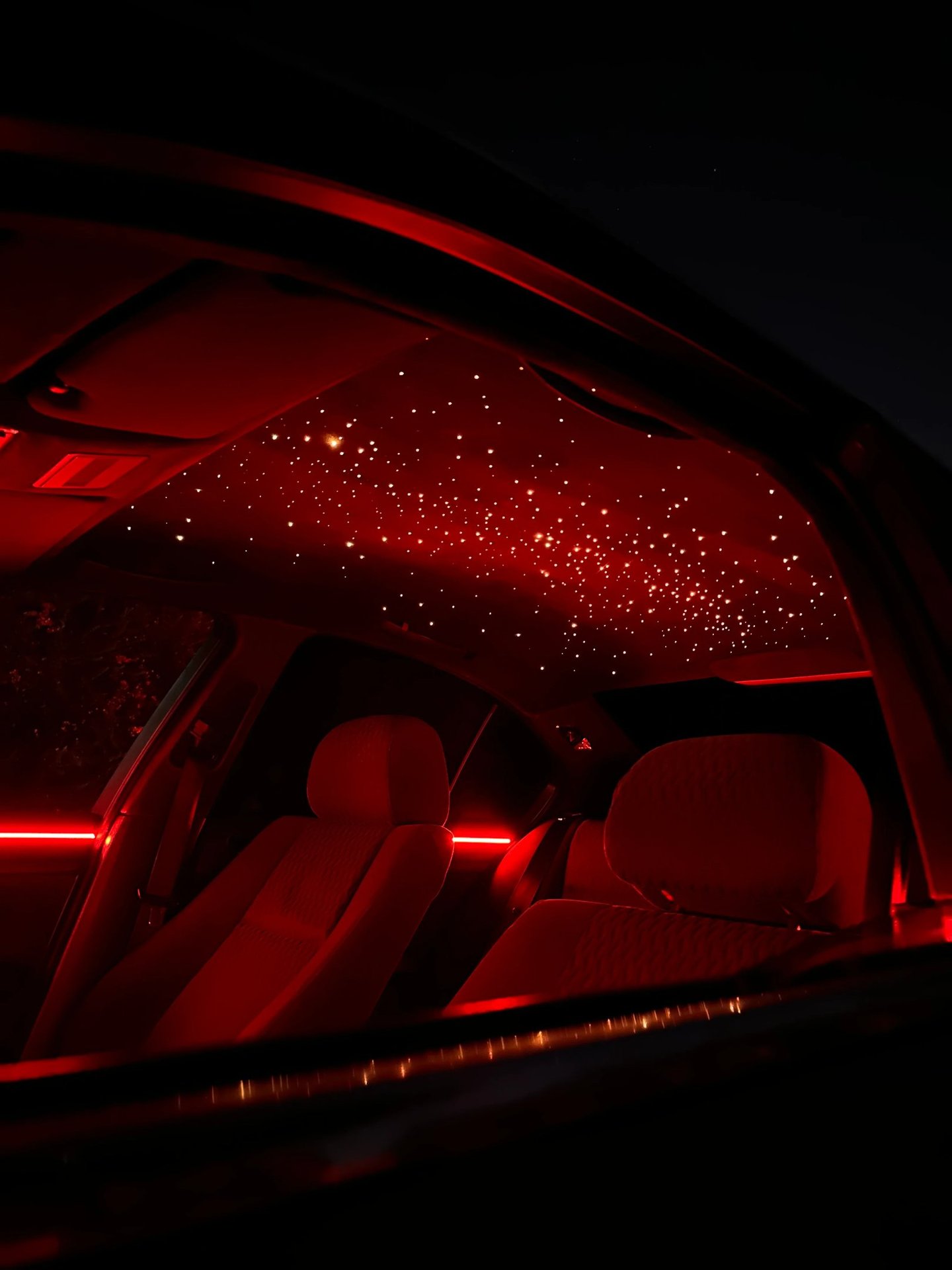 Sternenhimmel mit 1200 Sternen – dimmbare LED, realistische Sternpunkte