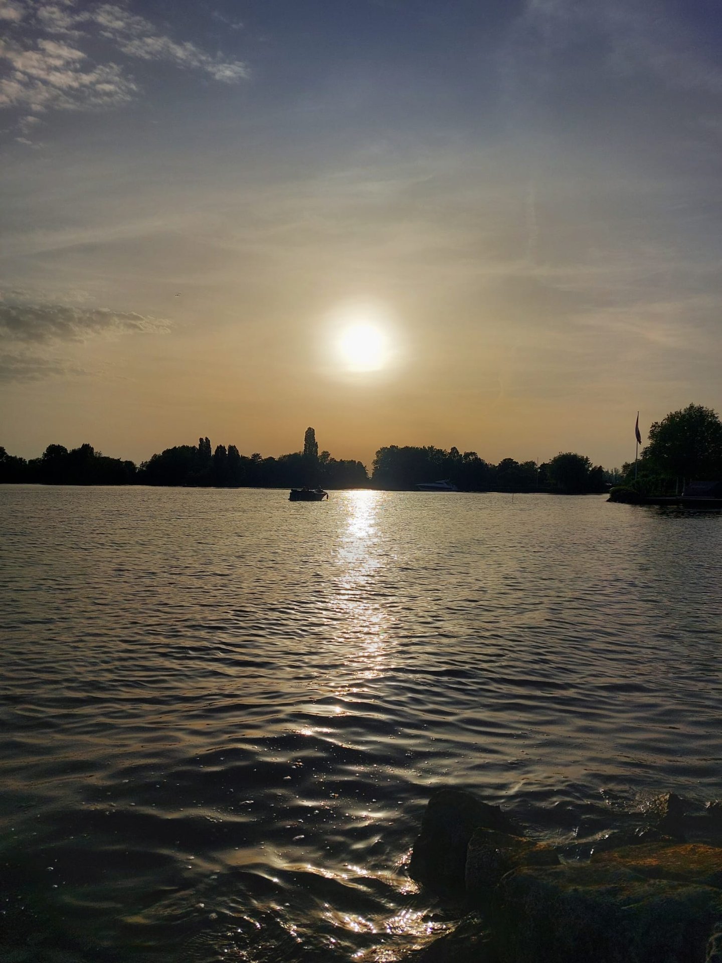 Sonnenuntergang Westeinderplassen Aalsmeer