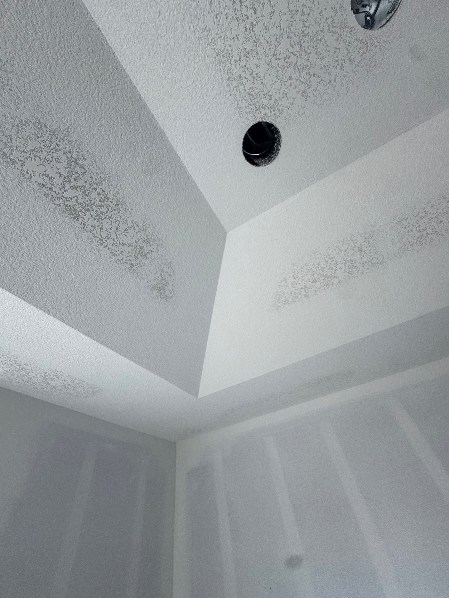 orange peel texture on walls for residential home