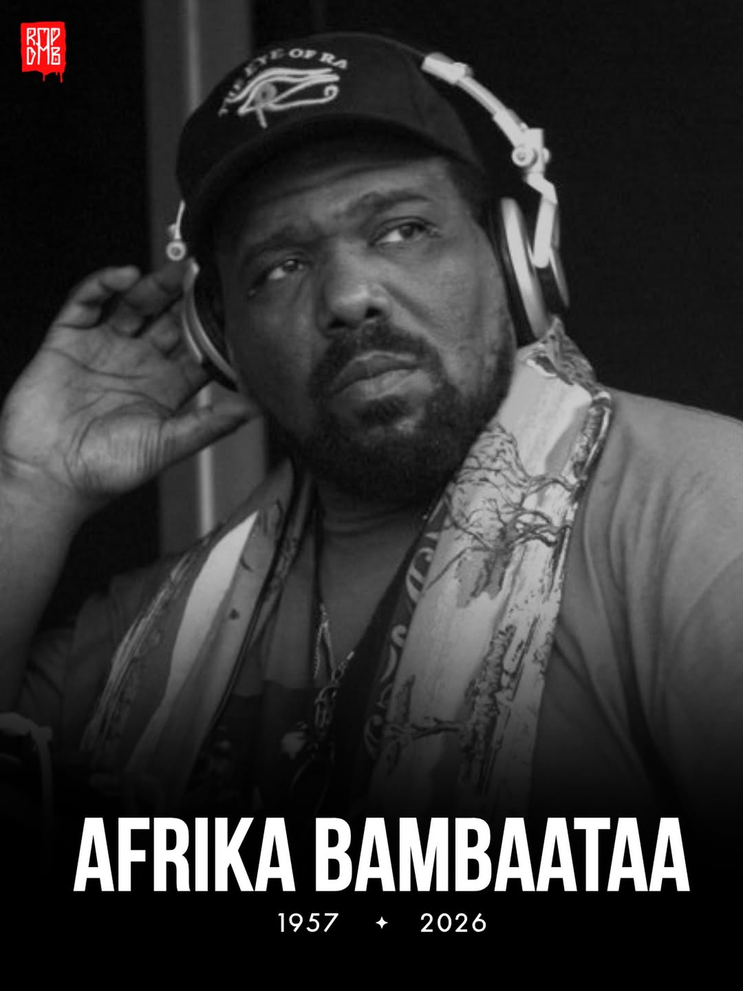 Afrika Bambaataa pioneiro do hip hop em Nova York