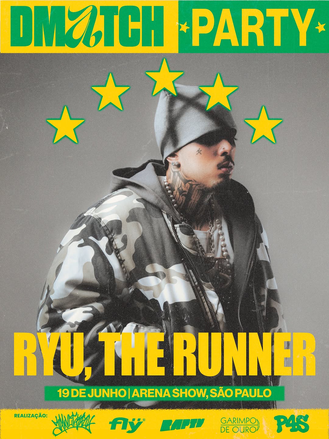 Ryu The Runner anunciado como atração principal da D-Match Party em São Paulo