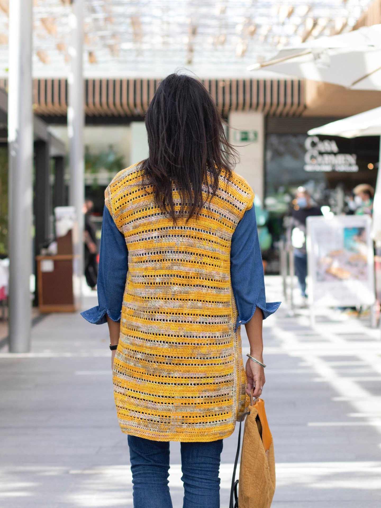 Tutorial chaleco de crochet