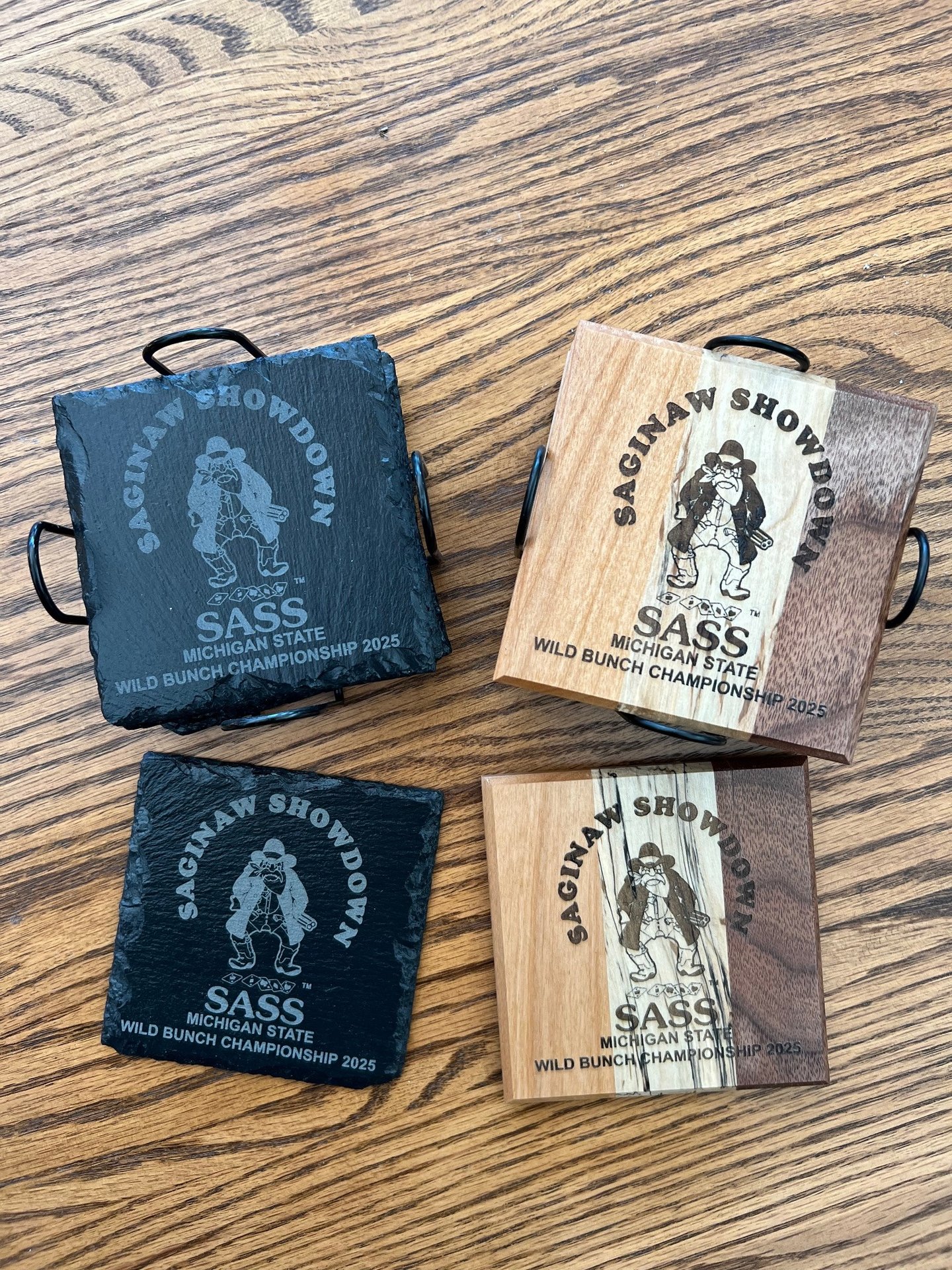 Saginaw Showdown coasters