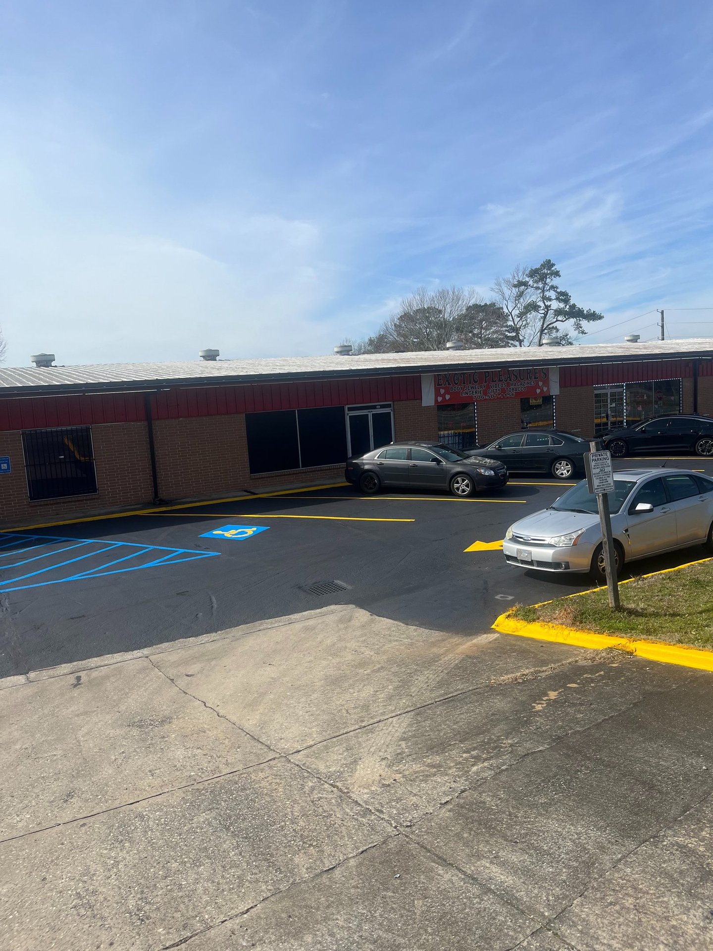 Parking Lot Painting Services in Columbus, Georgia