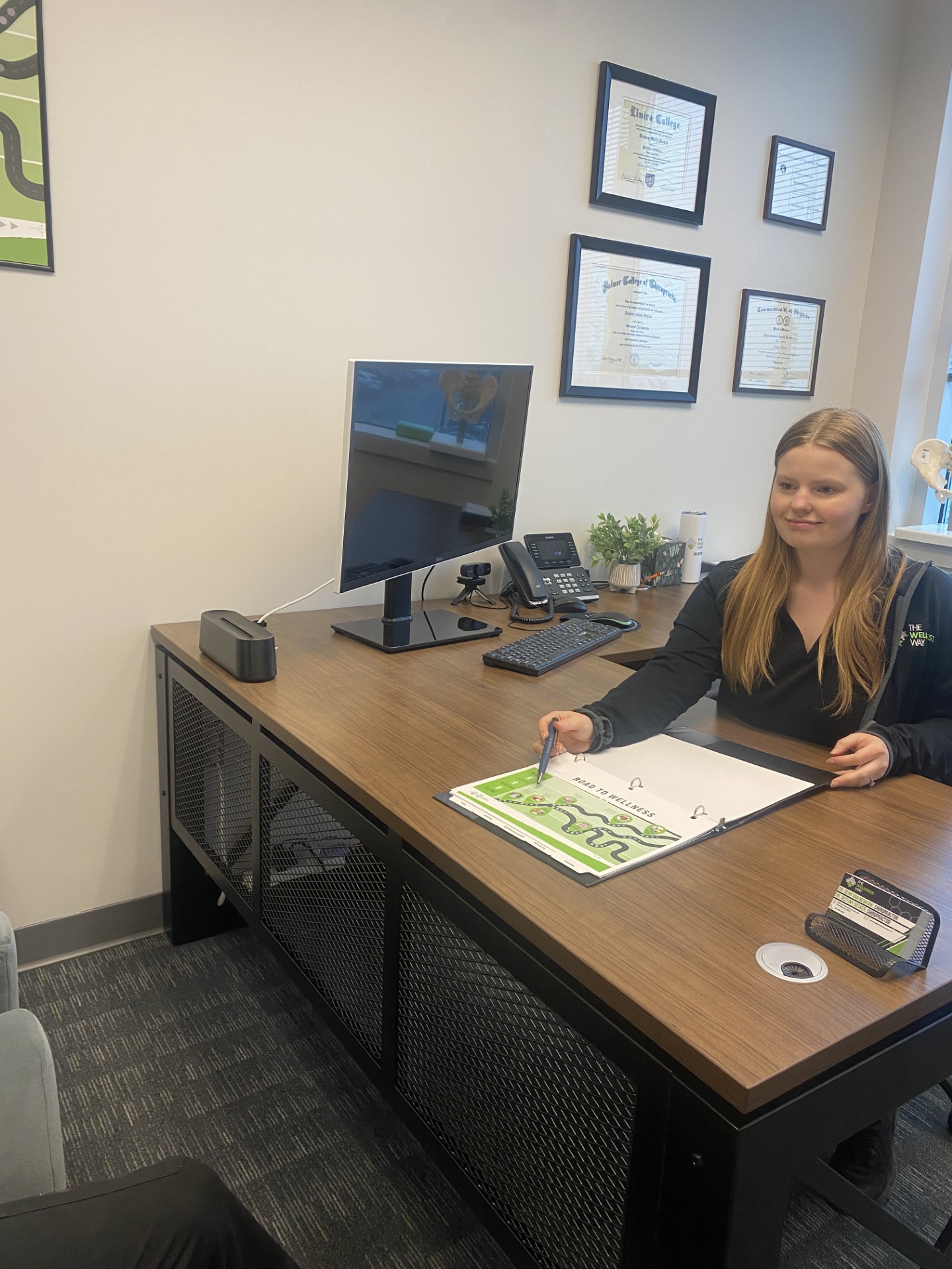 Dr. Destiny guiding patients through the health restoration process