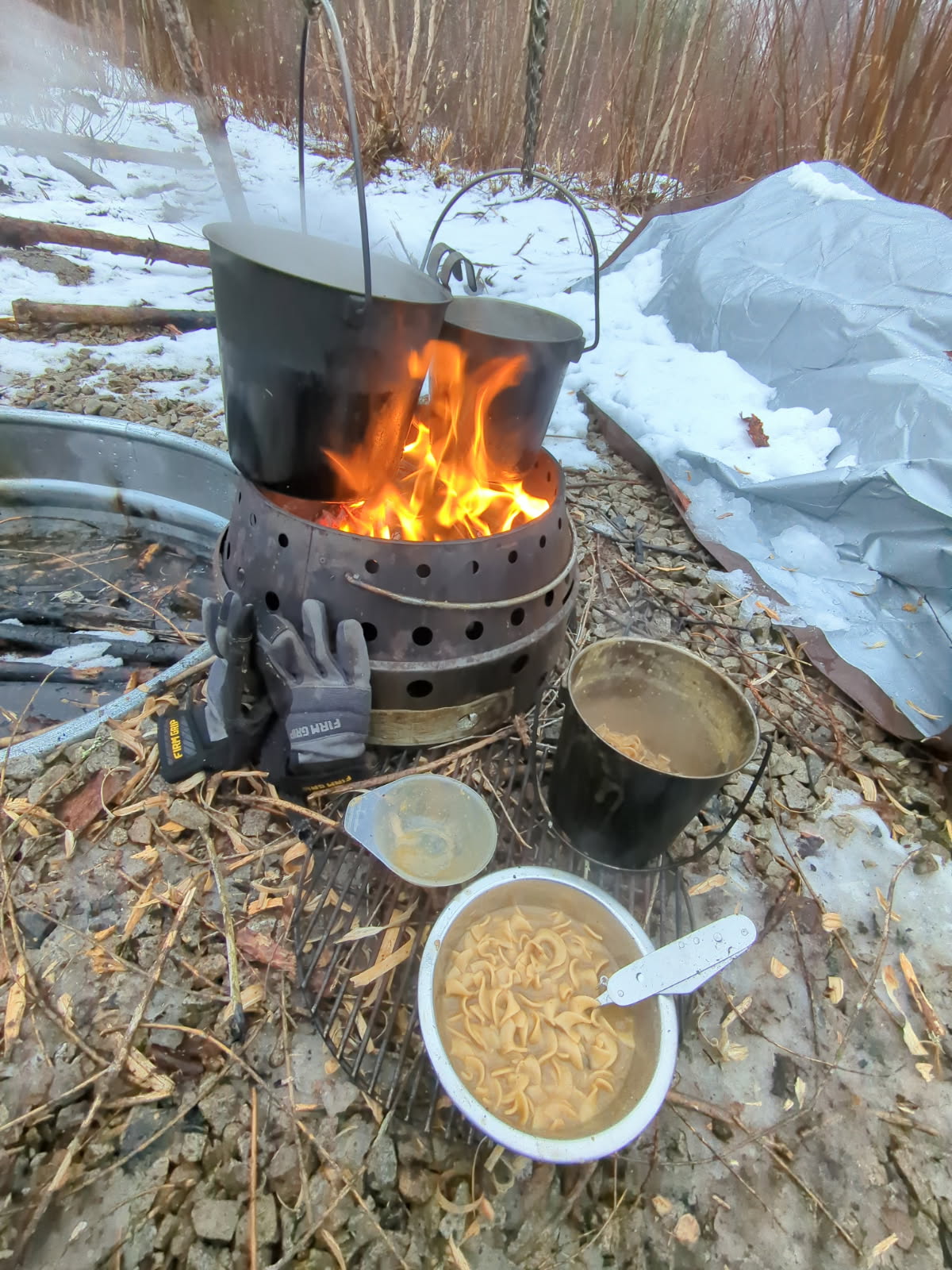 Dinner for the night, Beef Stroganoff from My Patriot Supply