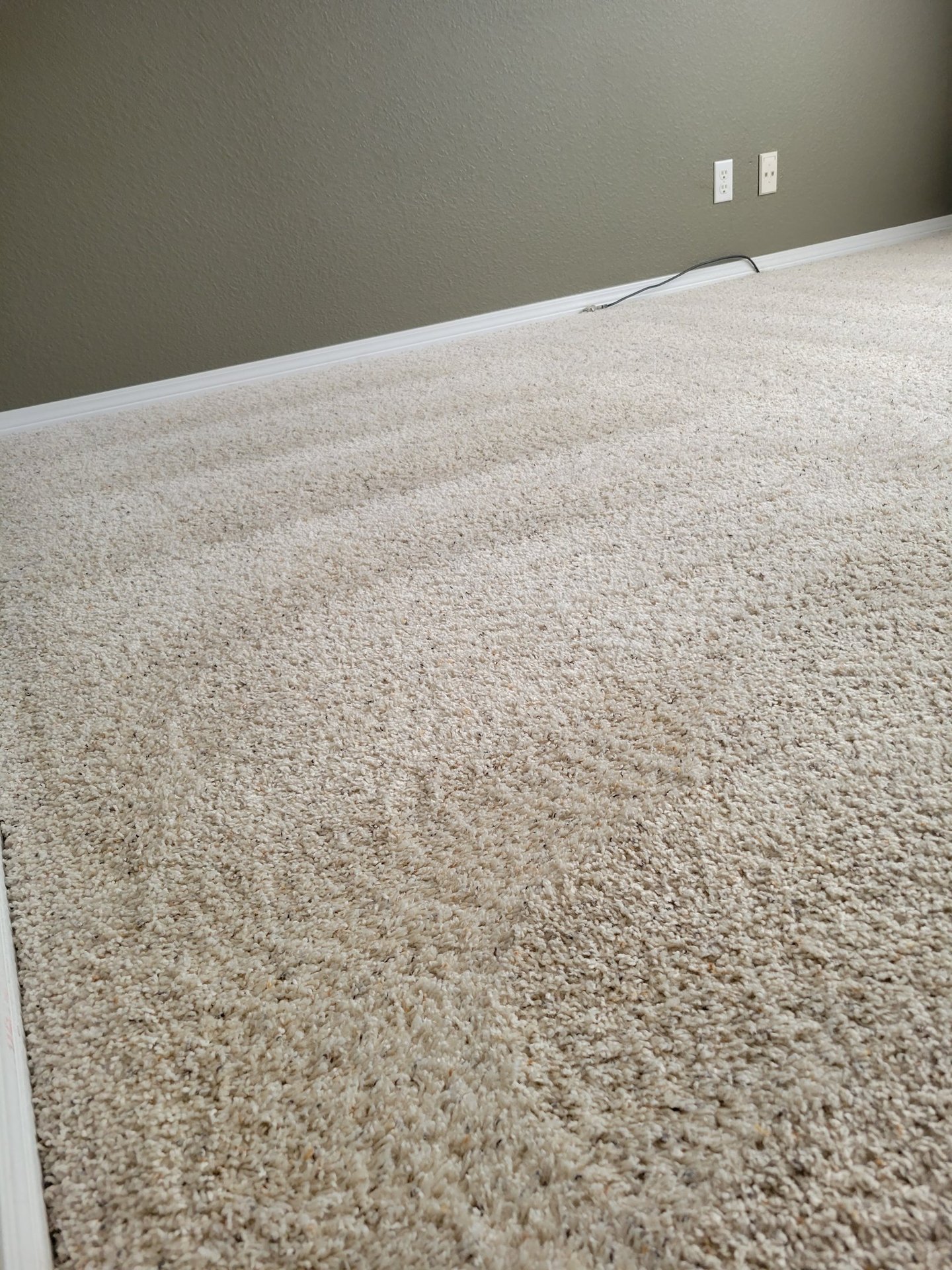 Fresh Clean White Carpet when using King Organic Clean