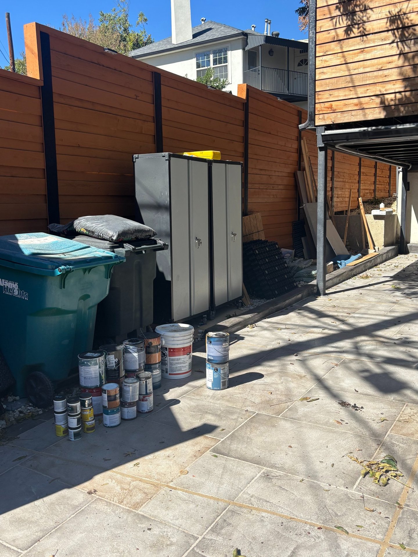 Paint buckets and Cans in need of disposal in San Antonio