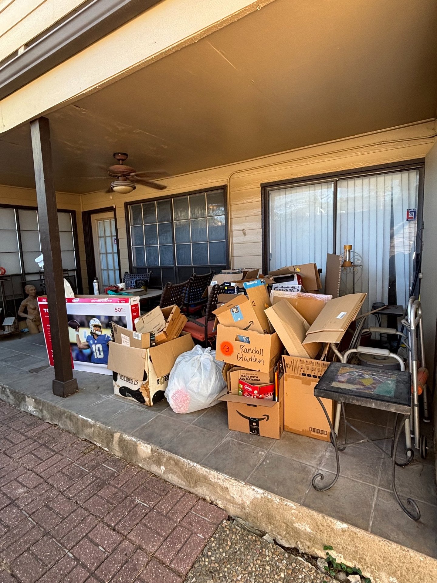 Bottom Floor Apartment Full of Junk 