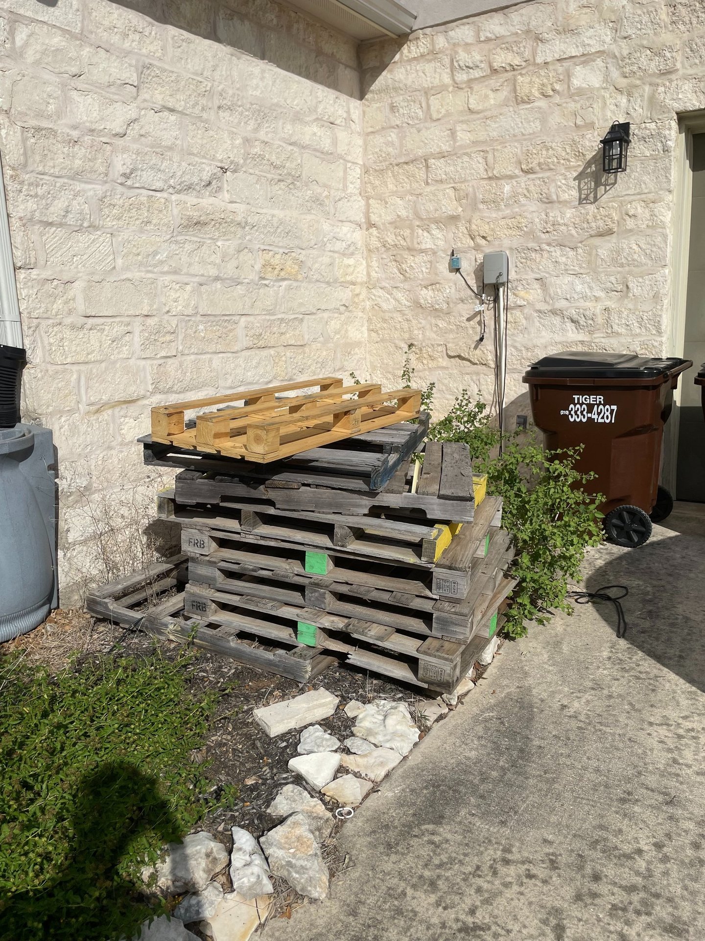 Wood Pallets In Need Of Junk Removal in 1604