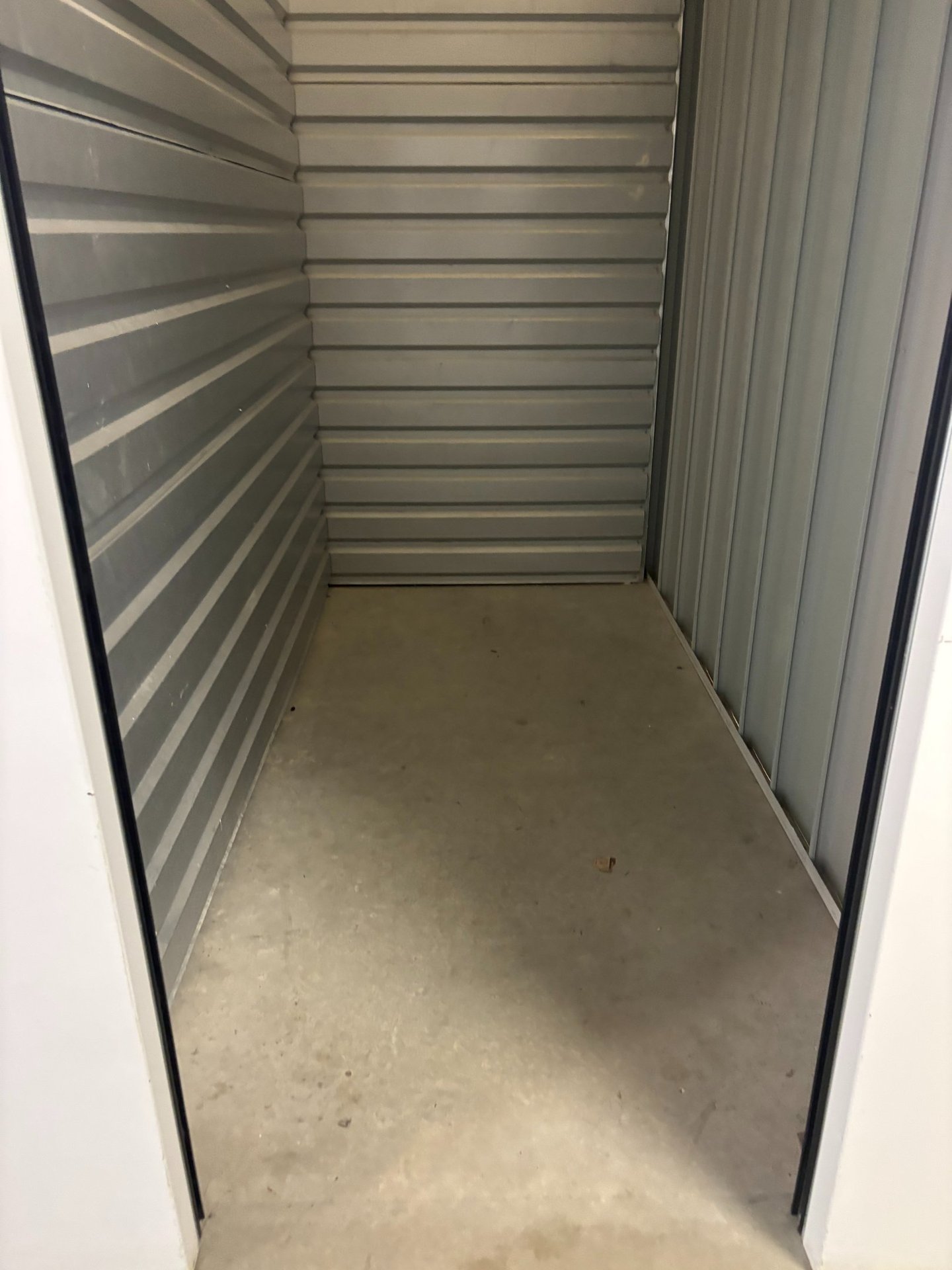 Storage Unit After Razorbill Junk Removal Cleanout