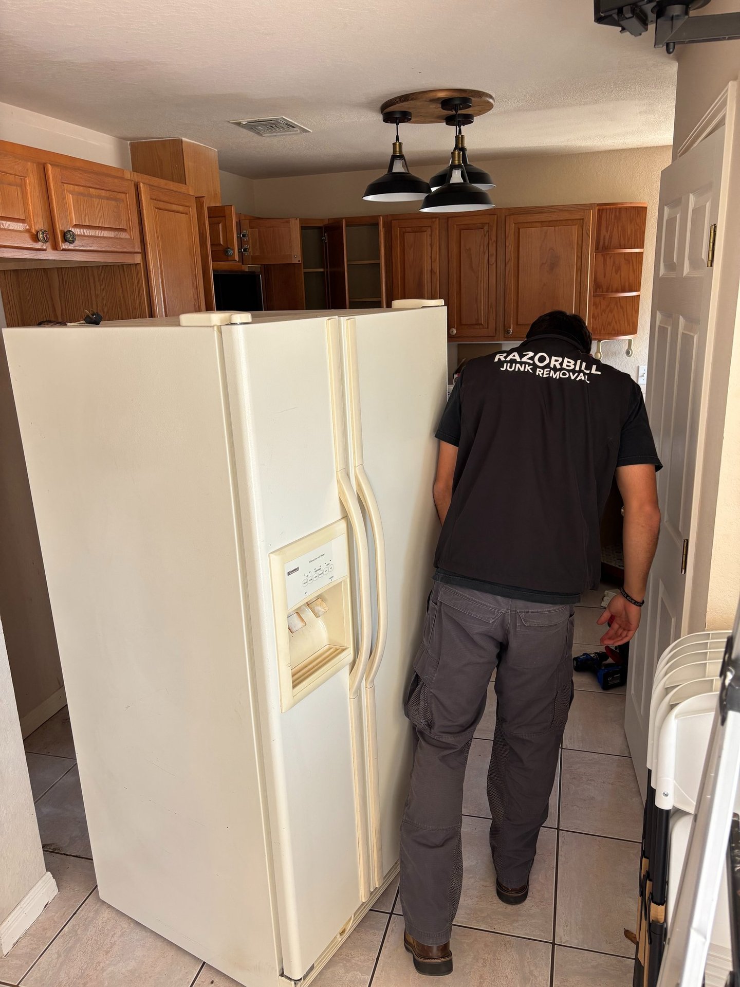 Old Fridge In Need of Removal In San Antonio