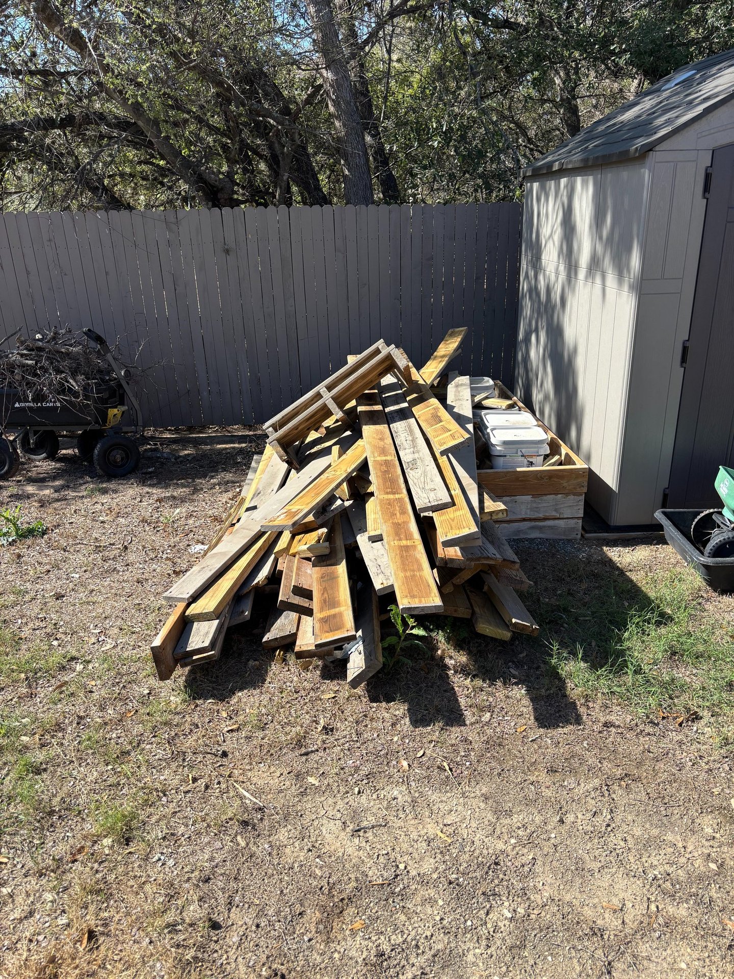 Scrap Wood In Need Of Junk Removal in 1604